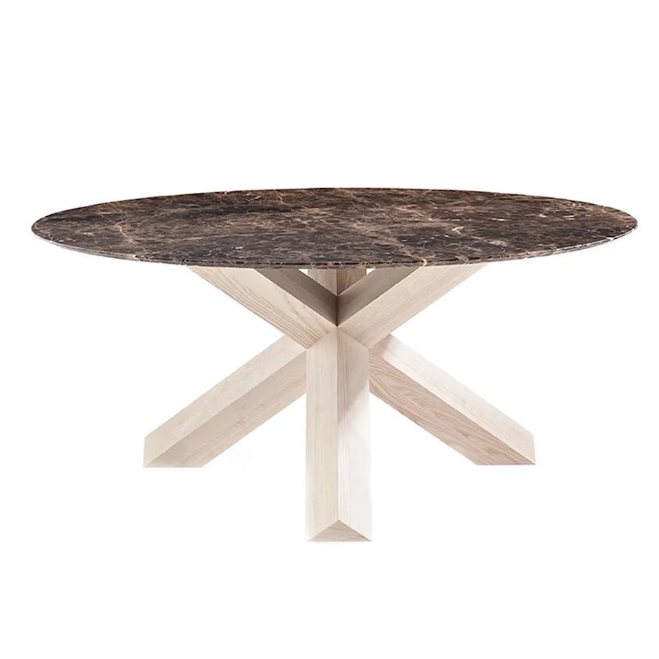 452 La Rotonda table Natural Ashwood