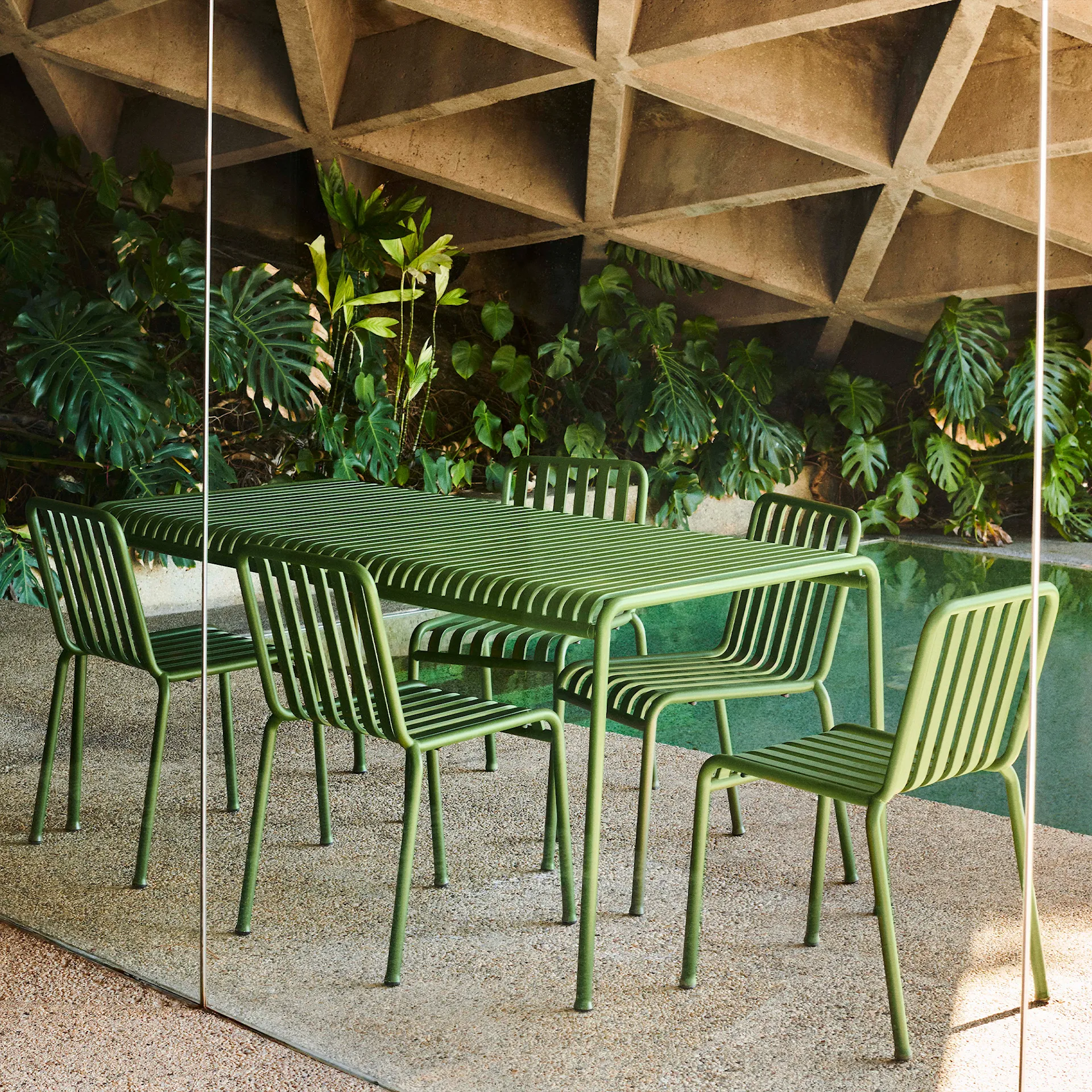 Palissade Outdoor Dining Table 90 x 170 cm - HAY - Ronan & Erwan Bouroullec - NO GA