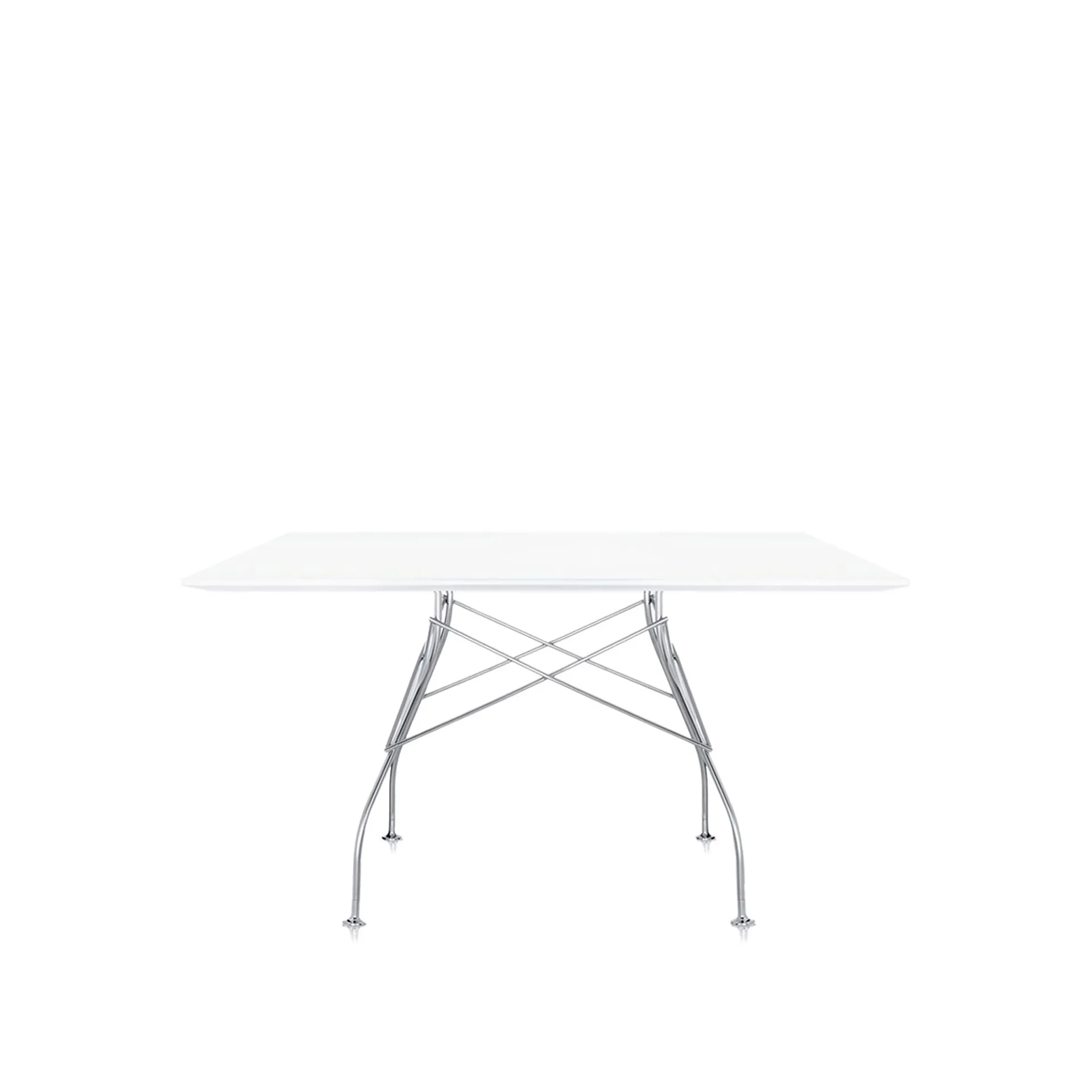 Glossy Square Table - Kartell - Antonio Citterio - NO GA