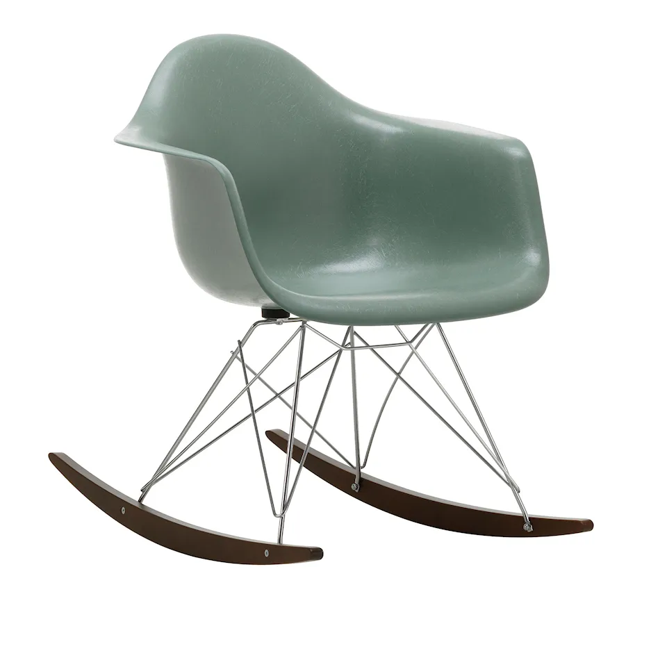 Eames Fiberglass Armchair RAR gyngestol
