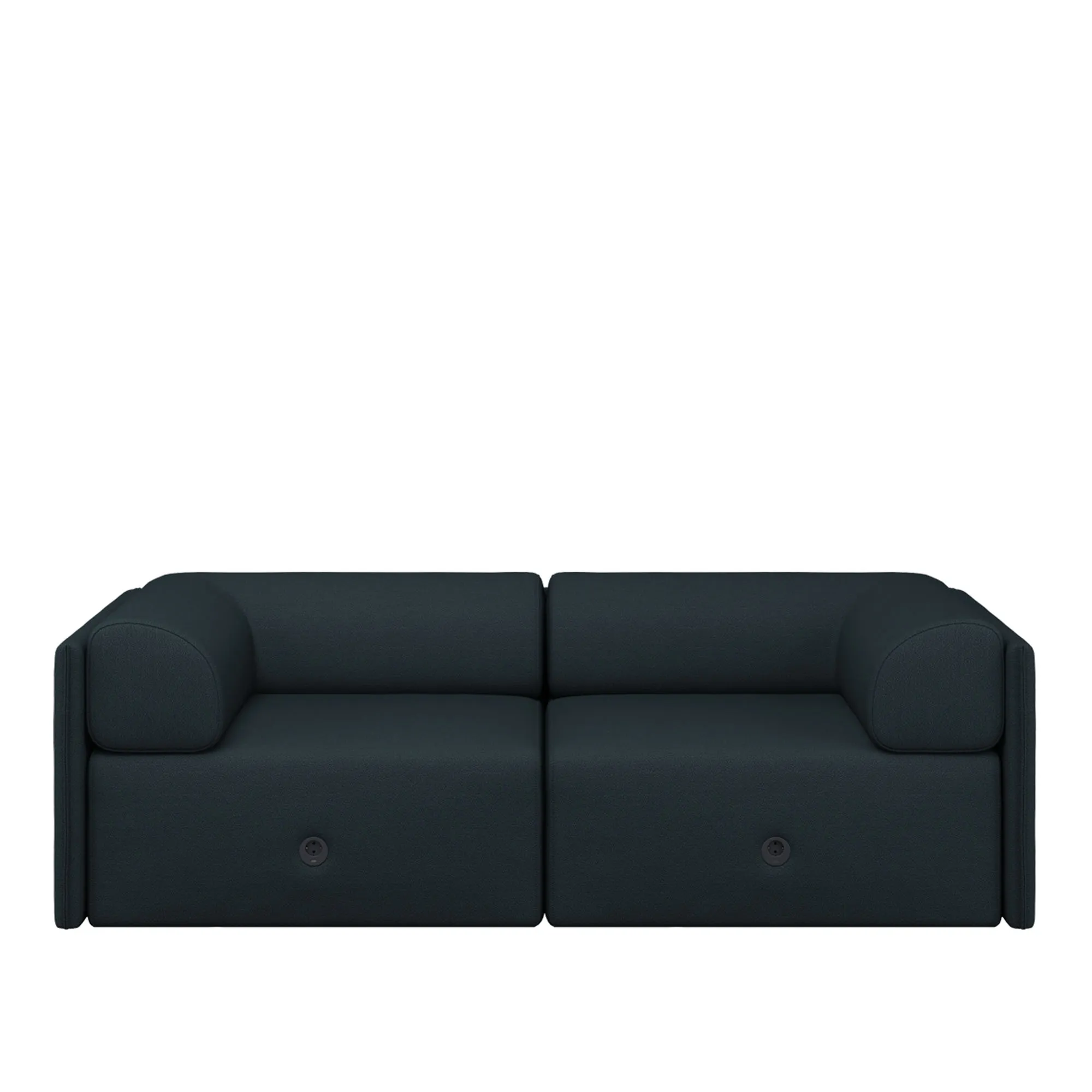 Palo Block 2-seater Sofa Low Back with Armrests - 4