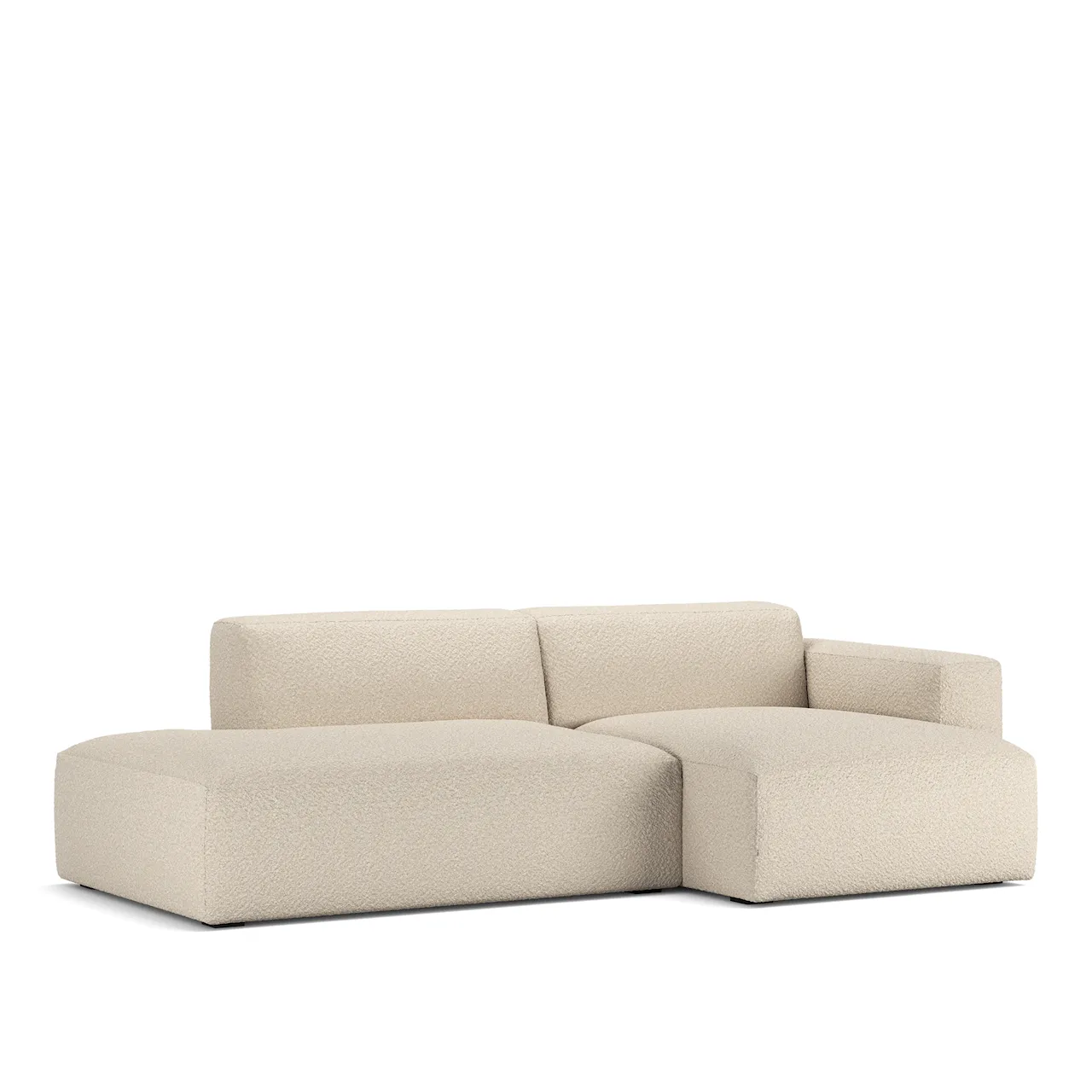 Brick 2-personers chaiselongsofa åben ende venstre