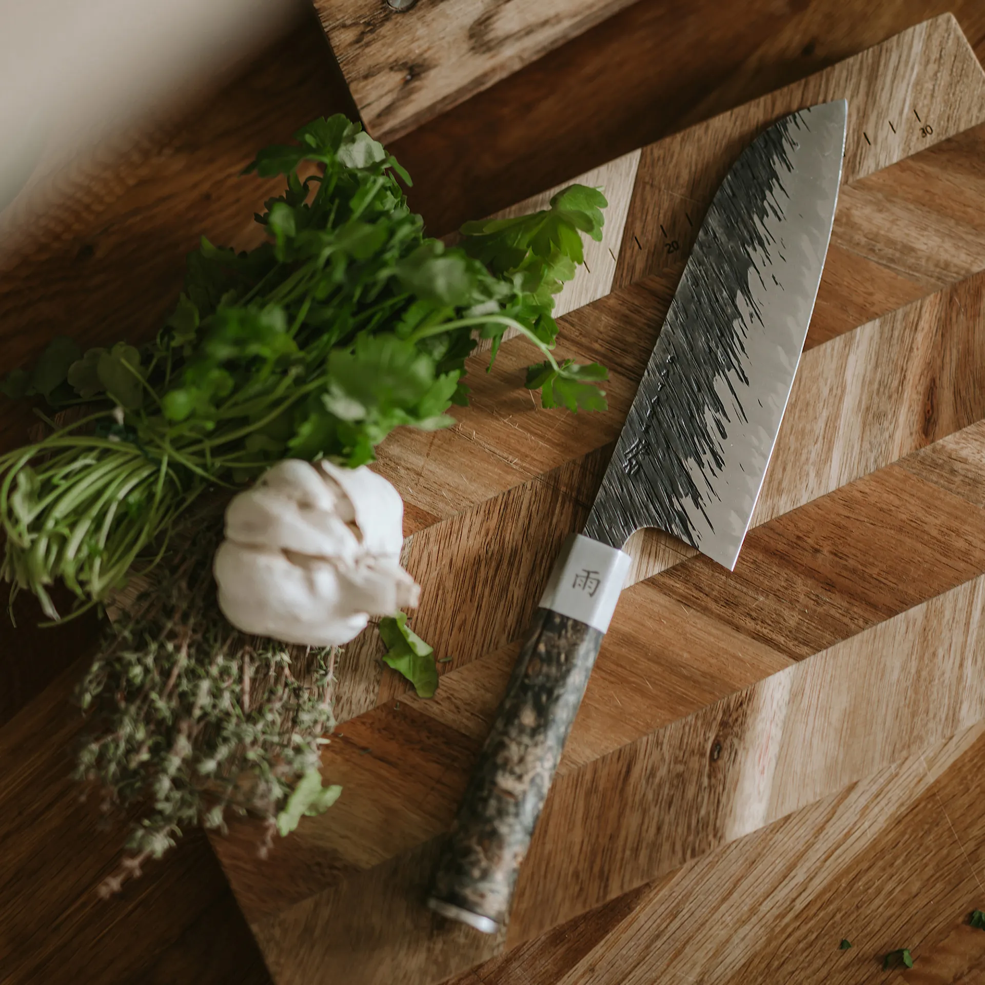 Ame Santoku Kokin veitsi 18 cm - Satake - NO GA