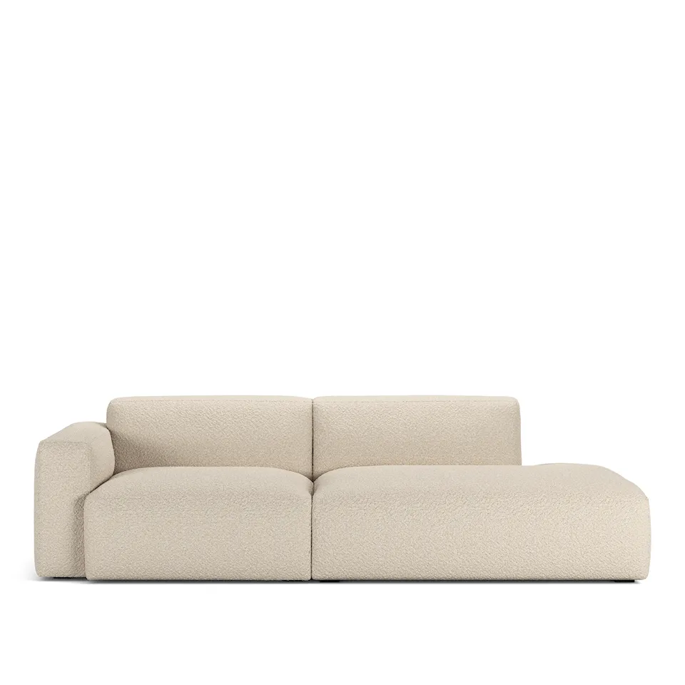 Brick 2-personers sofa åben ende højre
