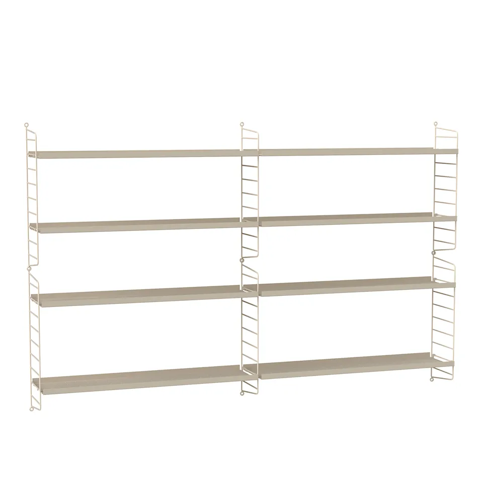 Vardagsrum Hyllsystem M Beige / Beige