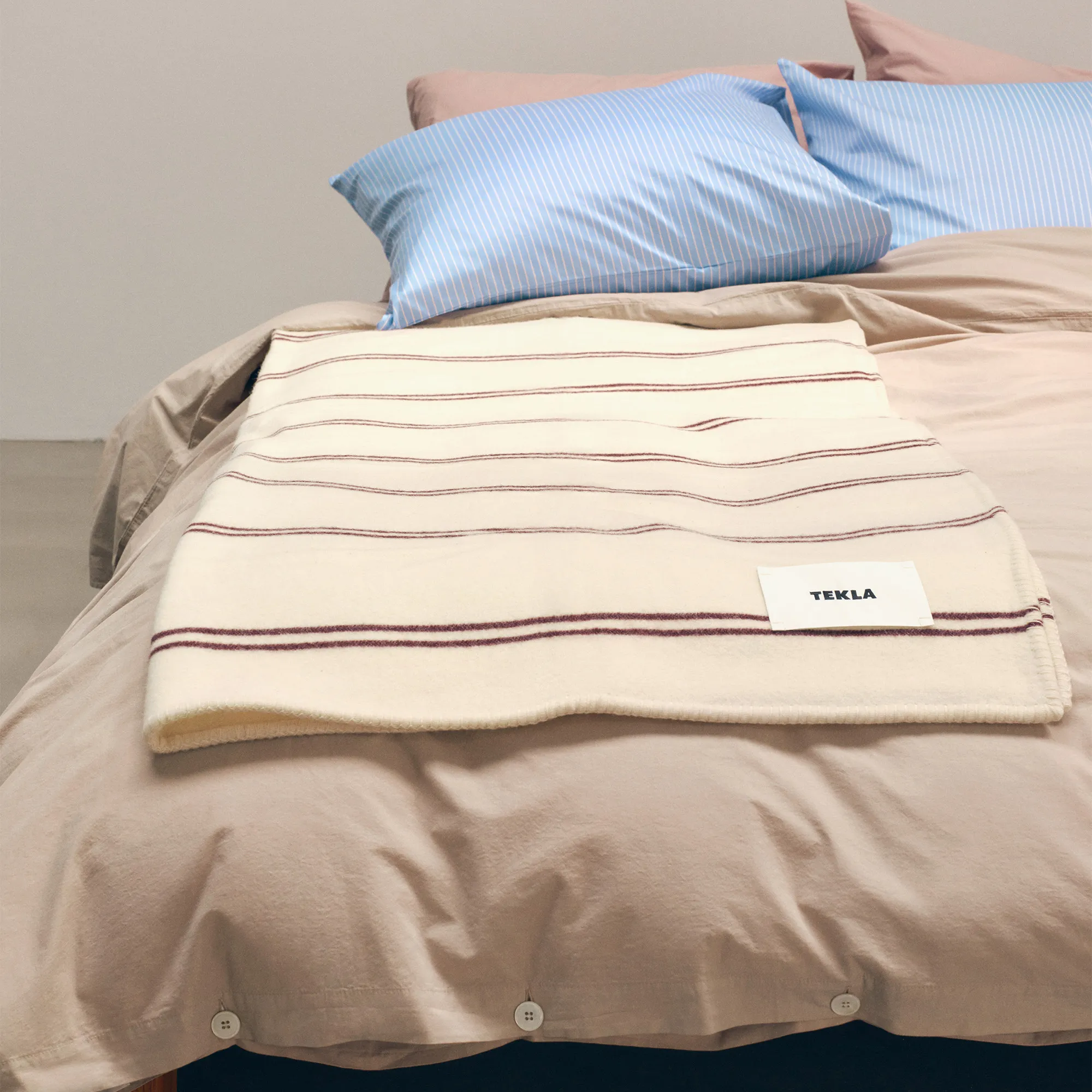 Ruck Stripes Lambswool Blanket - 4