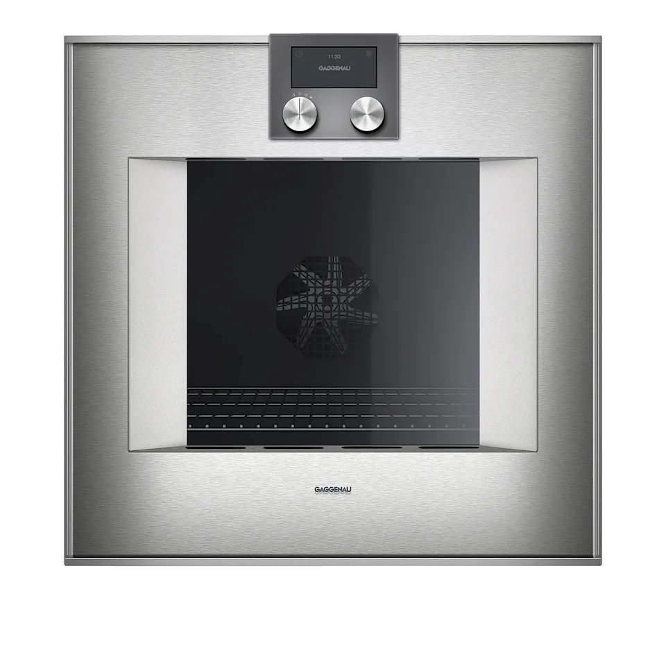 Series 400 oven left-hung stainless steel