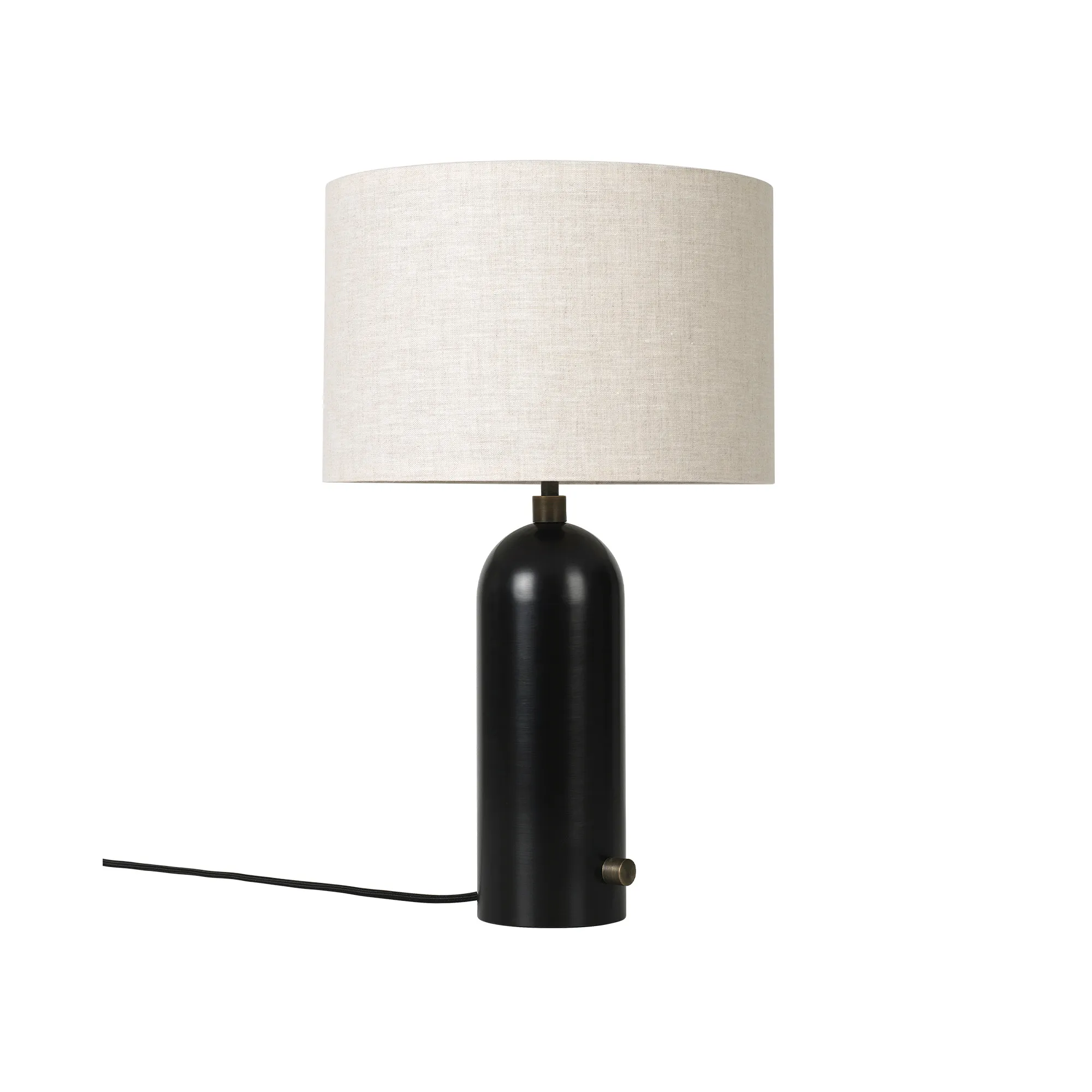 Gravity Table Lamp Small Black Marble - 1