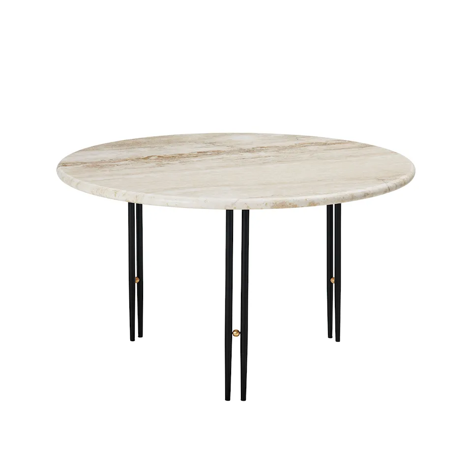 IOI Coffee Table - Round, Ø70 Top Rippled Beige