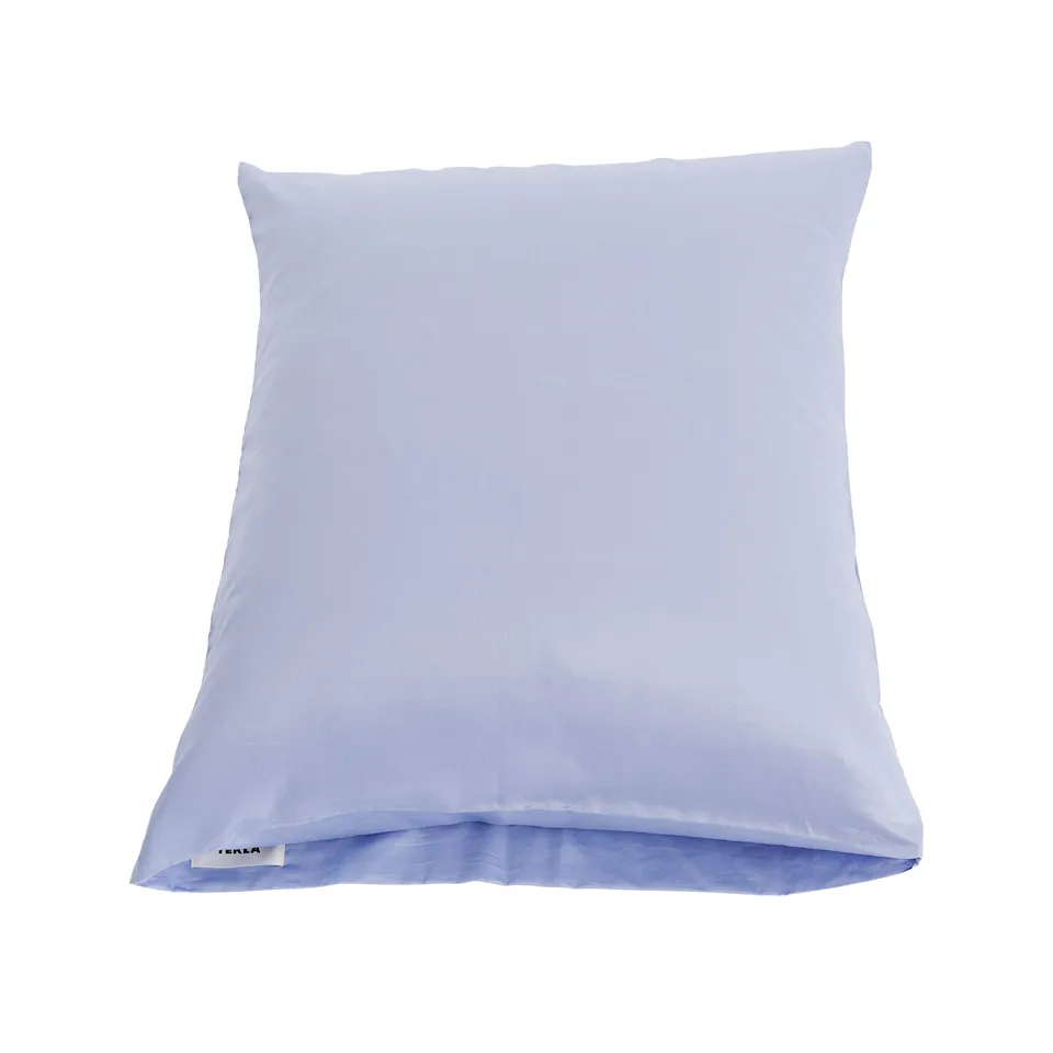 Cotton Sateen Pillow Shams Solid Evening Blue