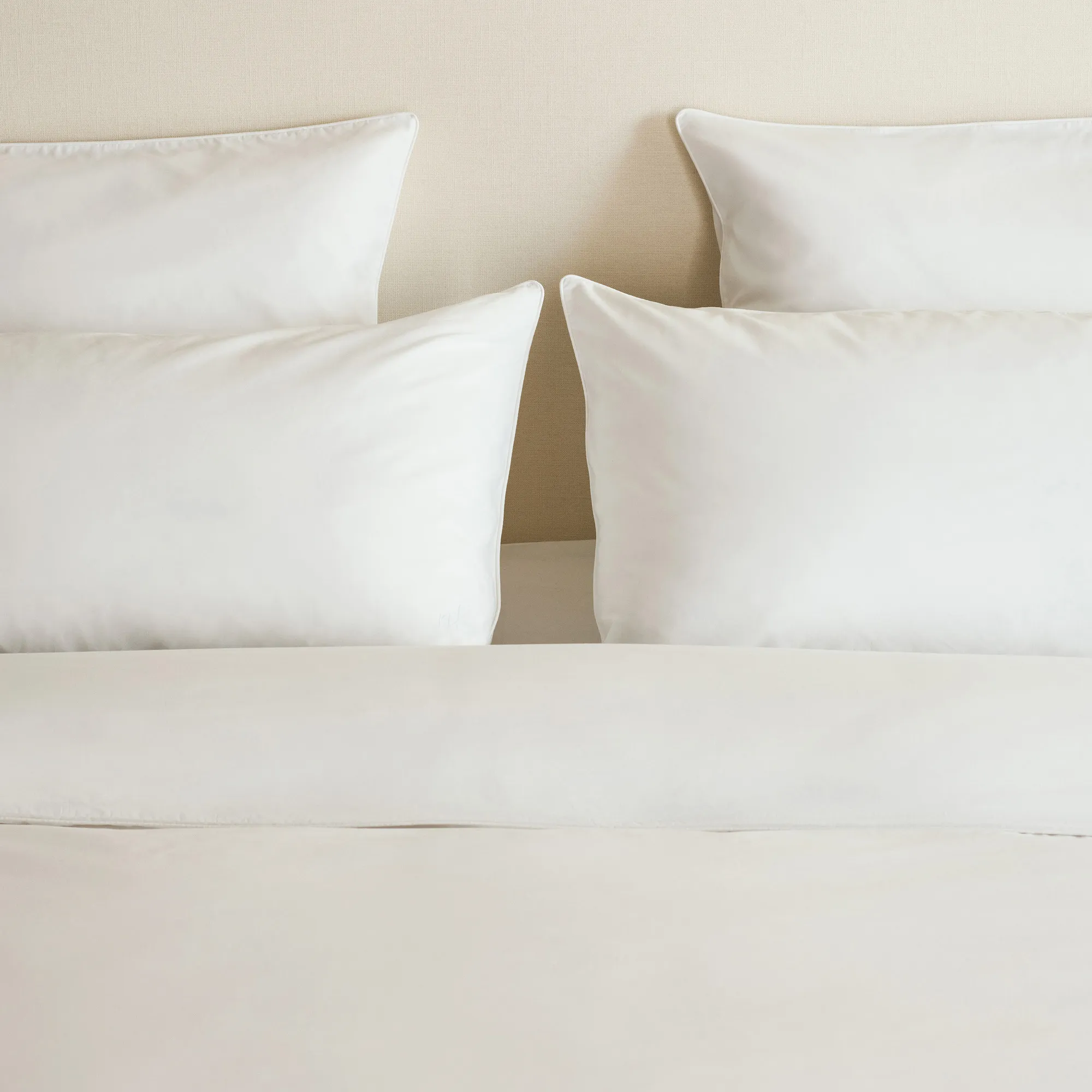 Percale Crisp White/White kussensloop 2-pack - 3