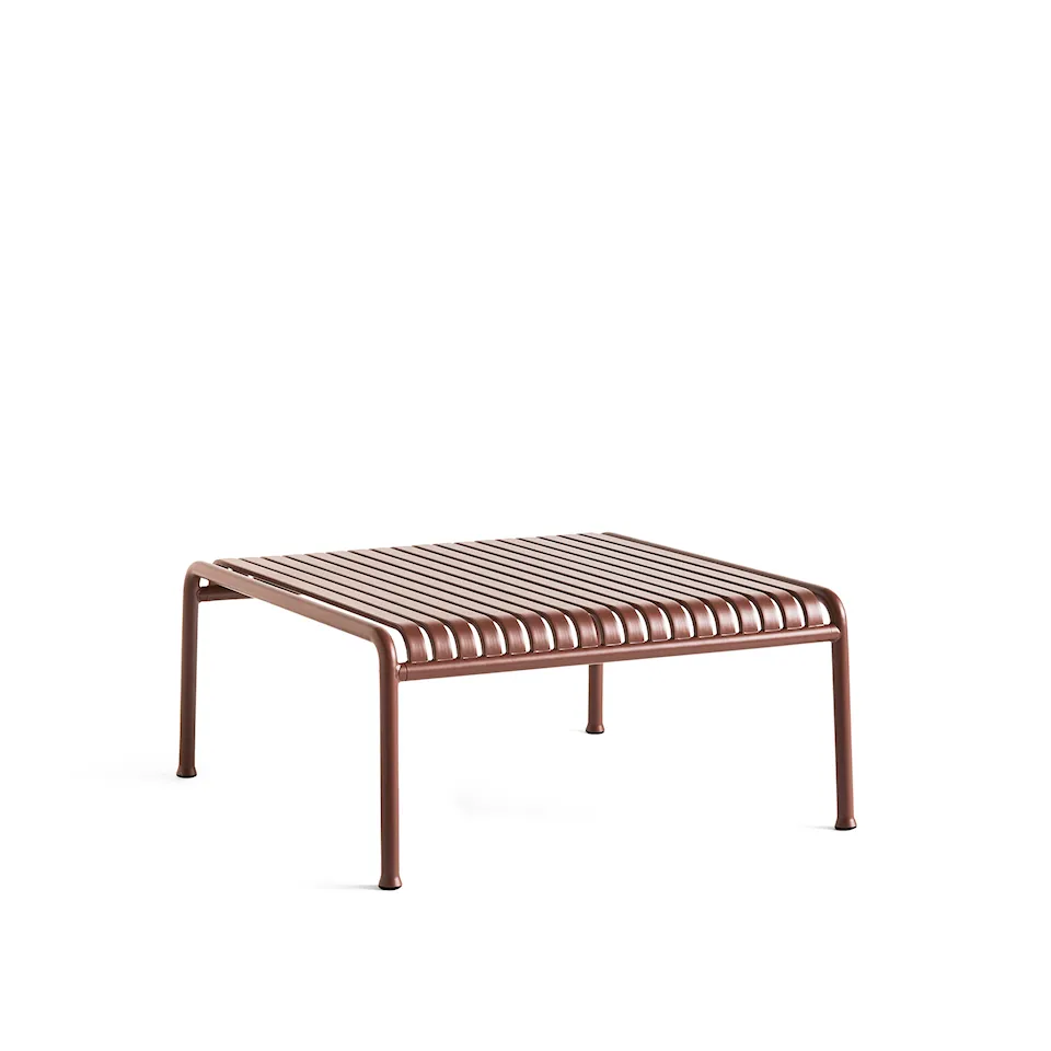 Palissade low garden table 81.5 x 86 - Iron Red