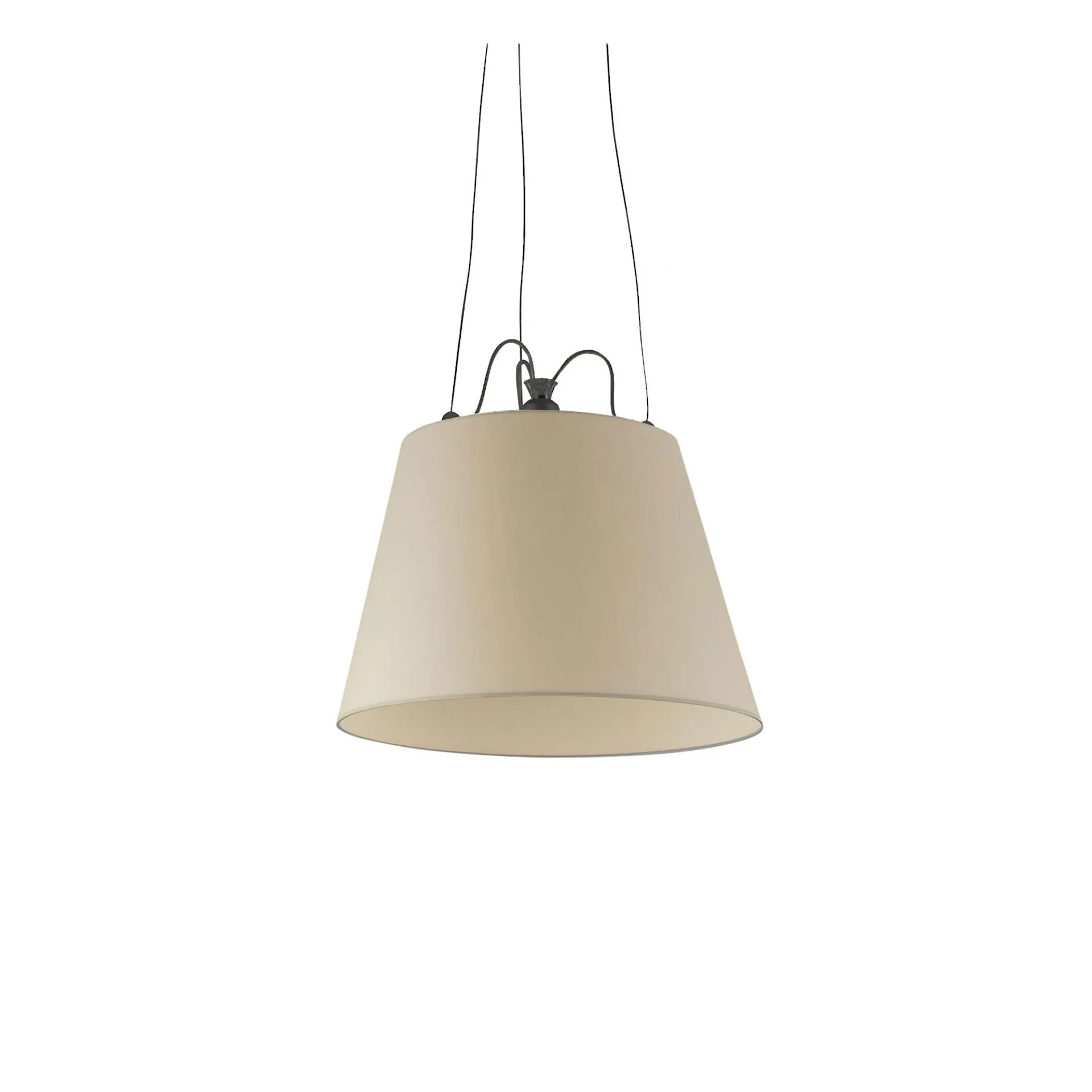 Tolomeo Mega Pendant - Black - Artemide - NO GA