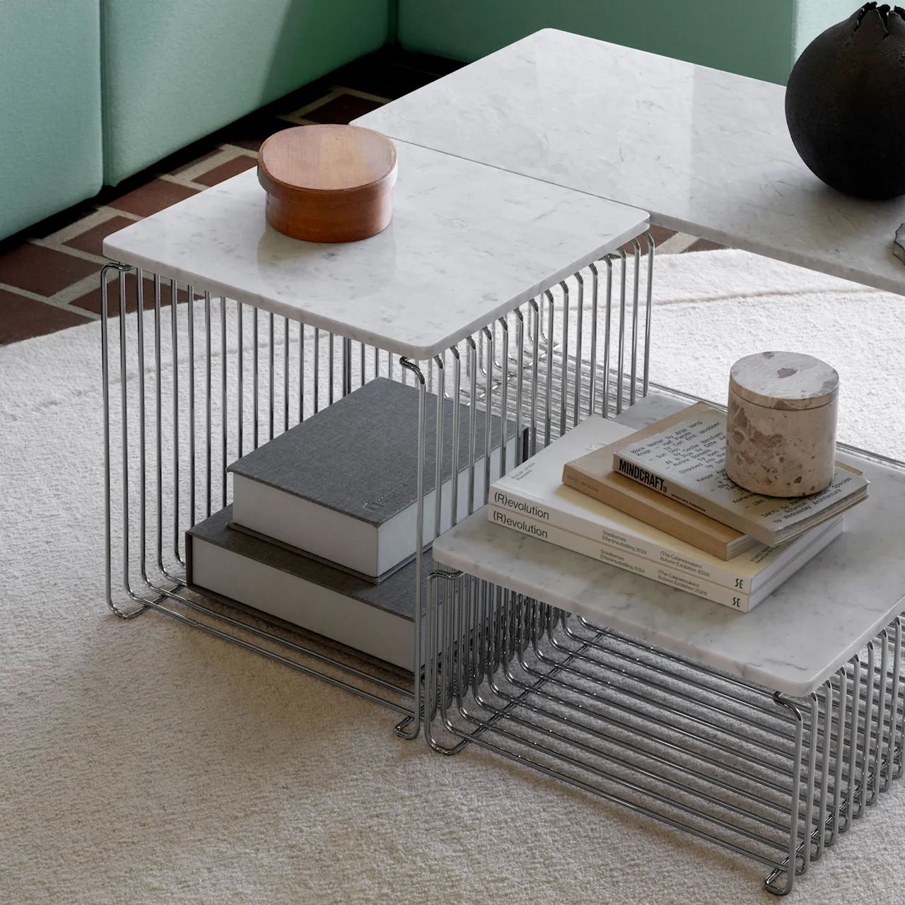 Panton Wire Single Shelf 35 cm