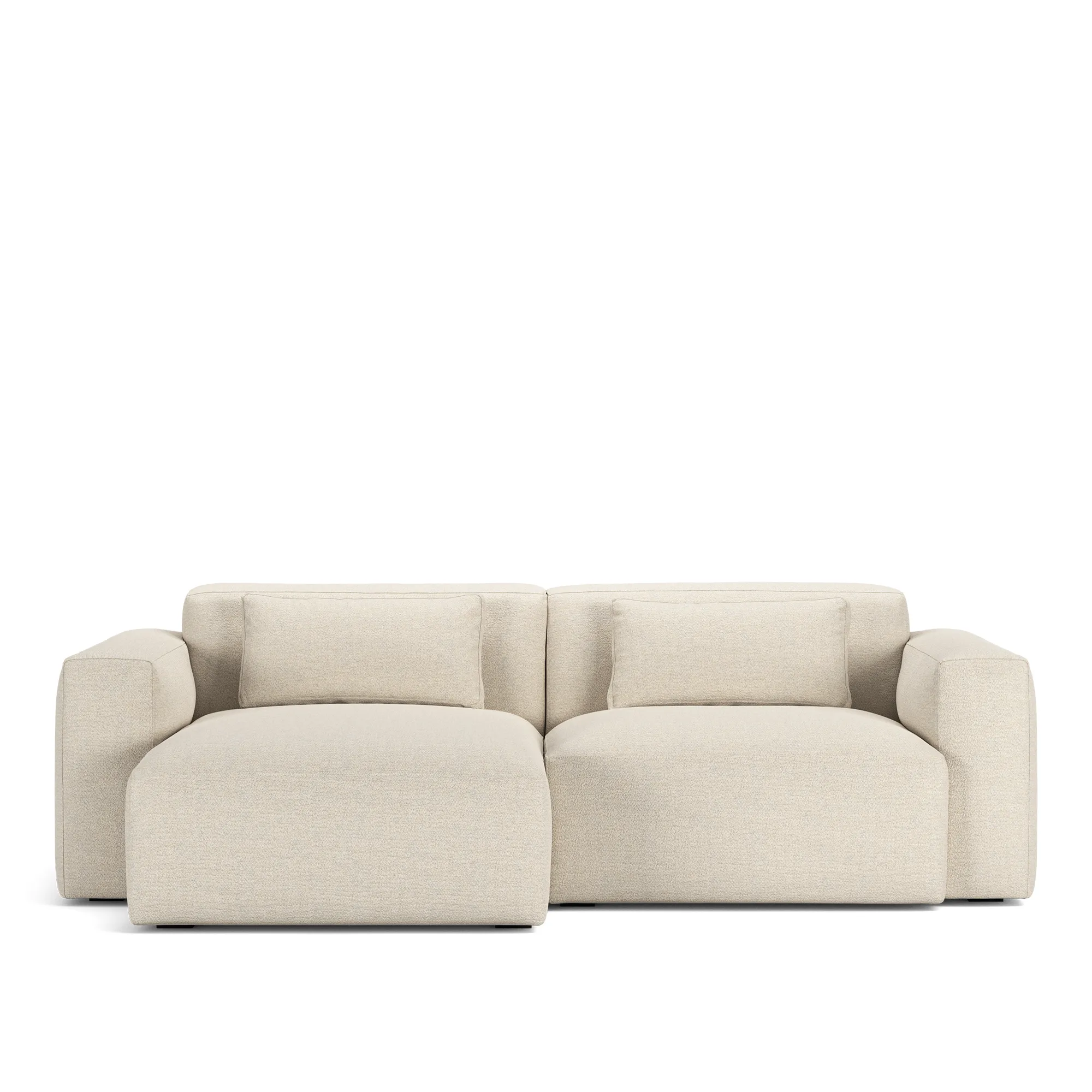 Brick 2-Seater Chaise Lounge Left - 9