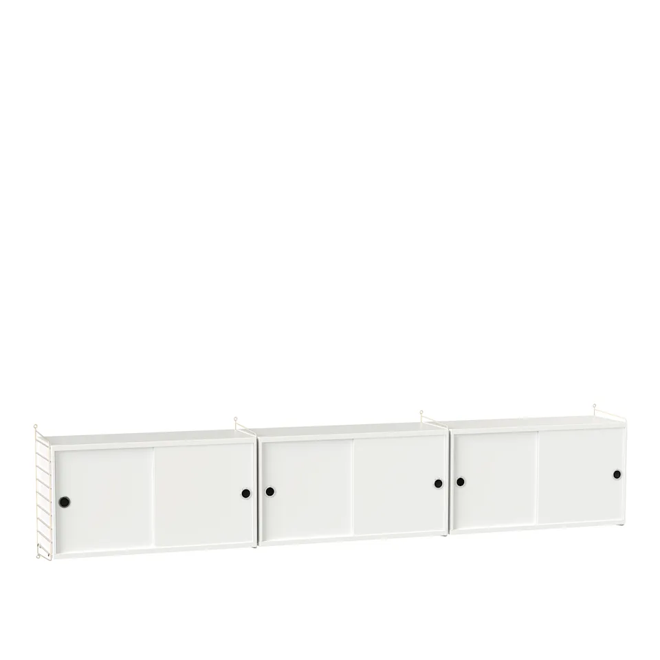 Vardagsrum Hyllsystem D Vit / Beige