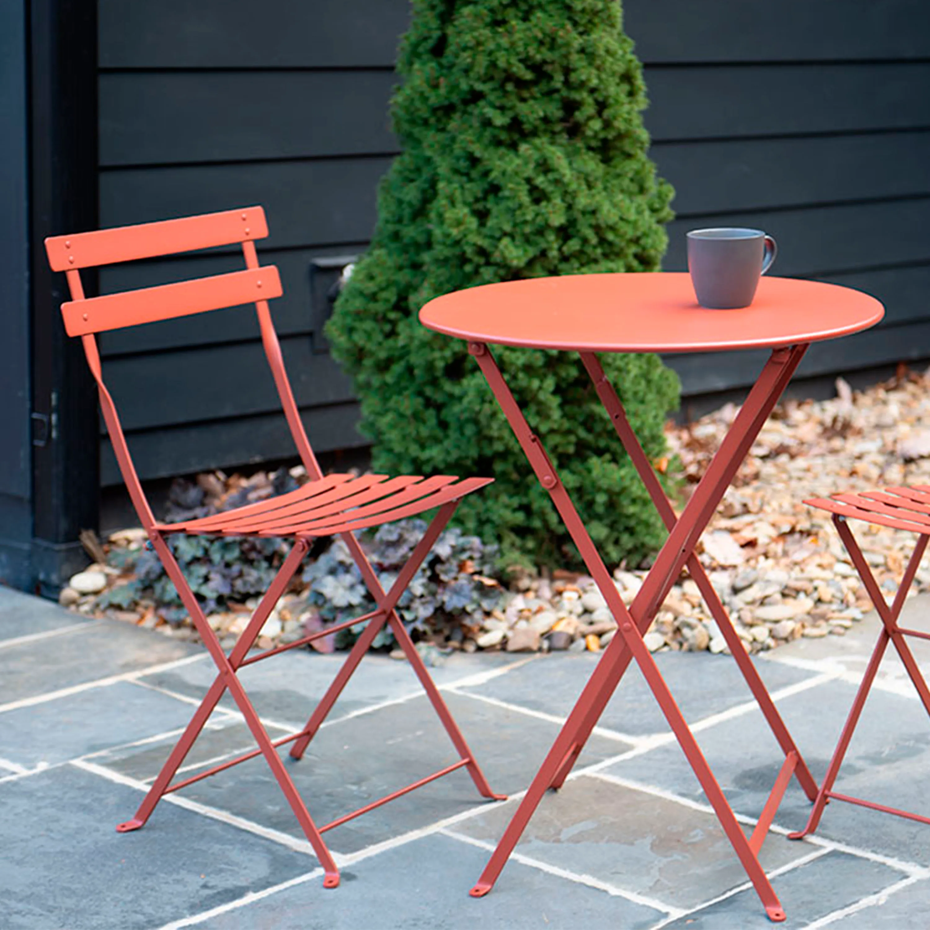 Bistro eettafel voor buiten Ø 60 cm - 9