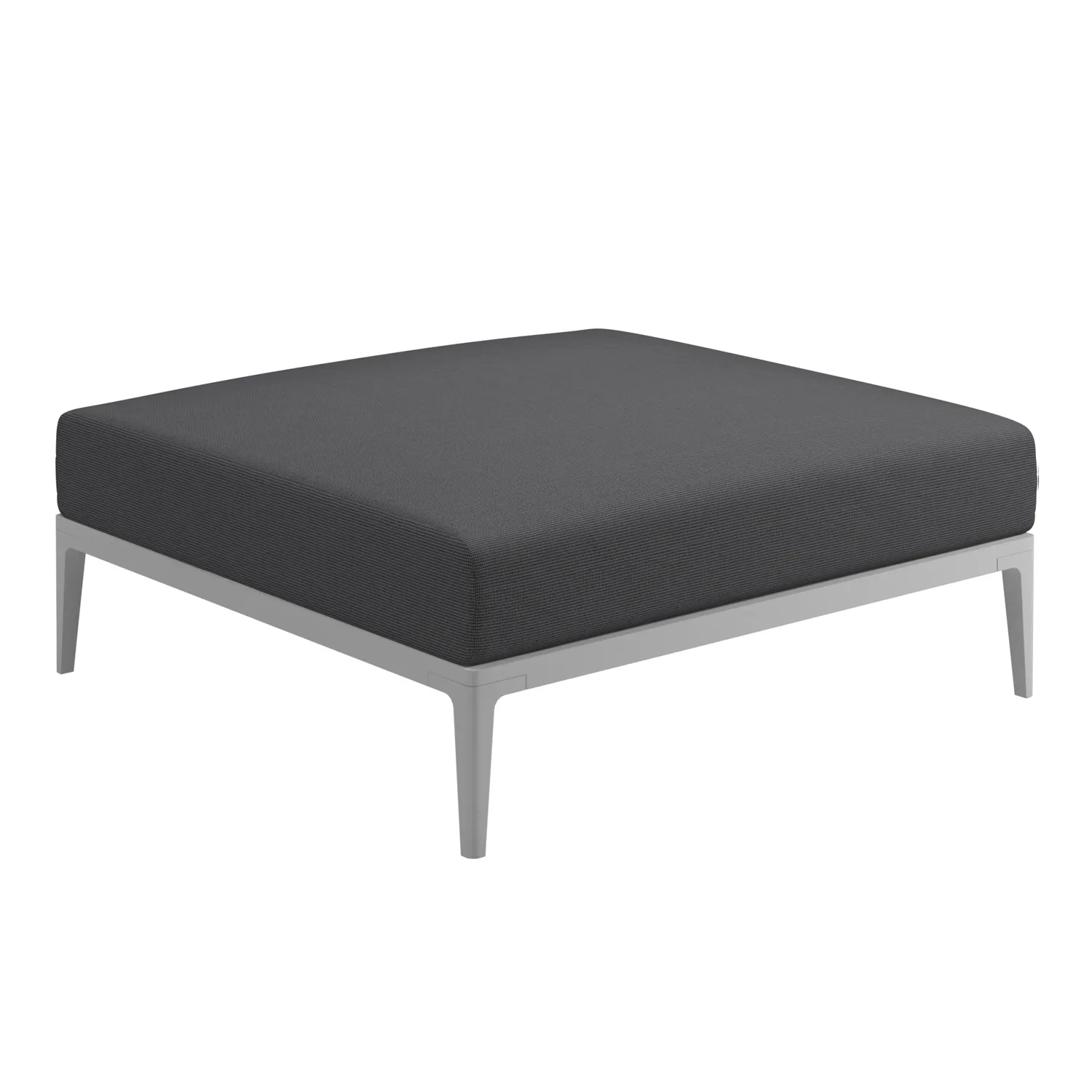 Grid Lounge Ottoman - 1