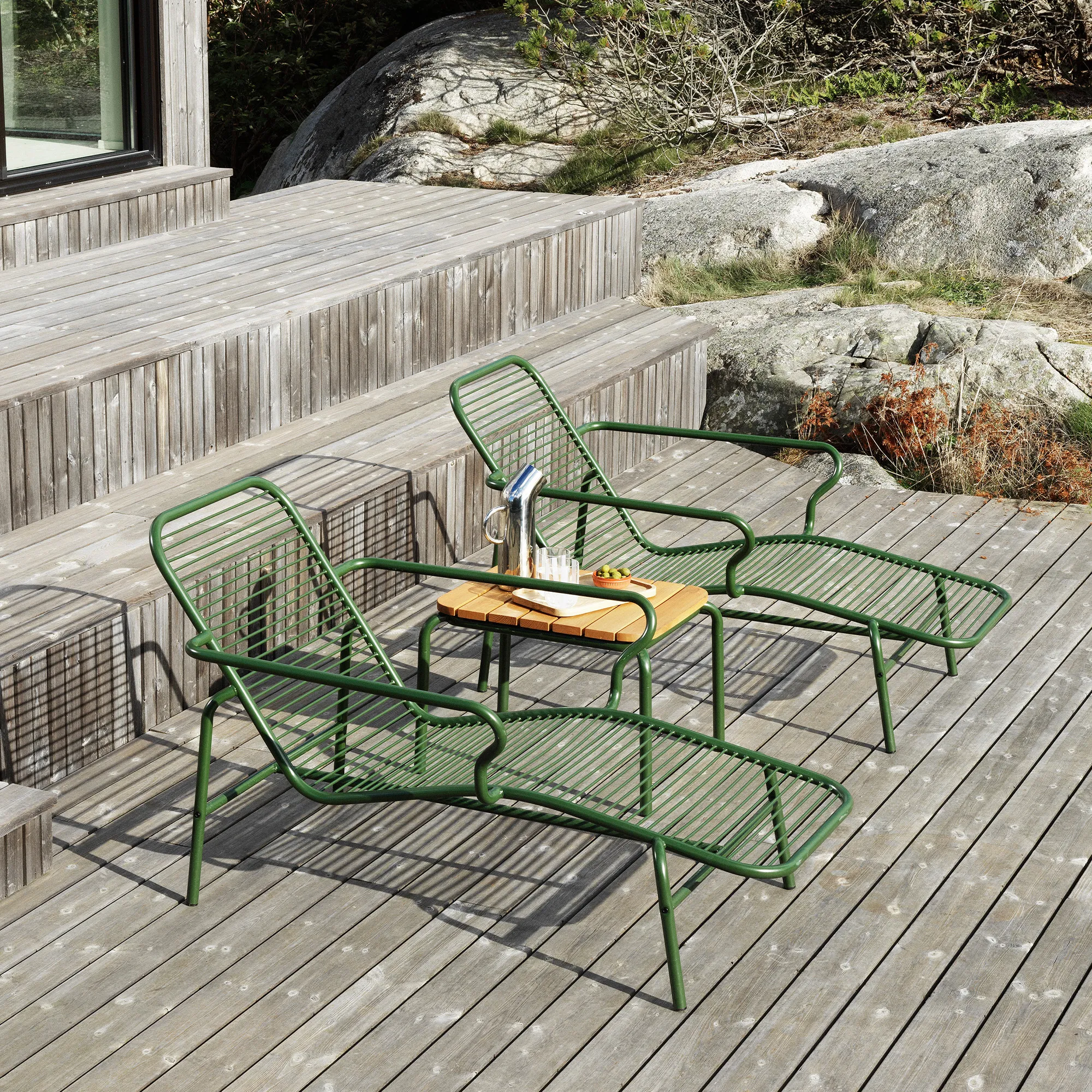 Vig Table Robinia 55 x 45 cm - 7