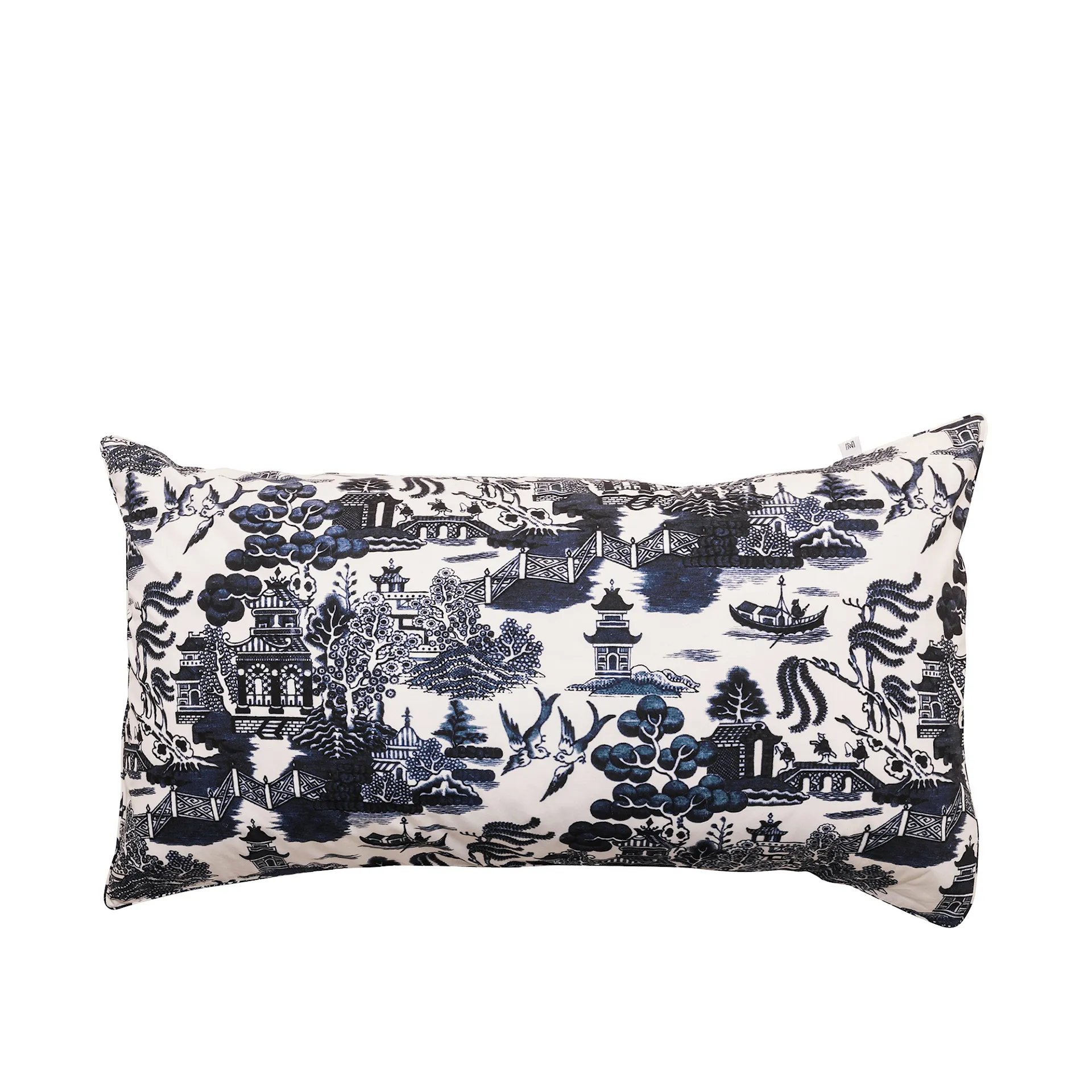 Willow Pillowcase ECO Blue - Mille Notti - NO GA