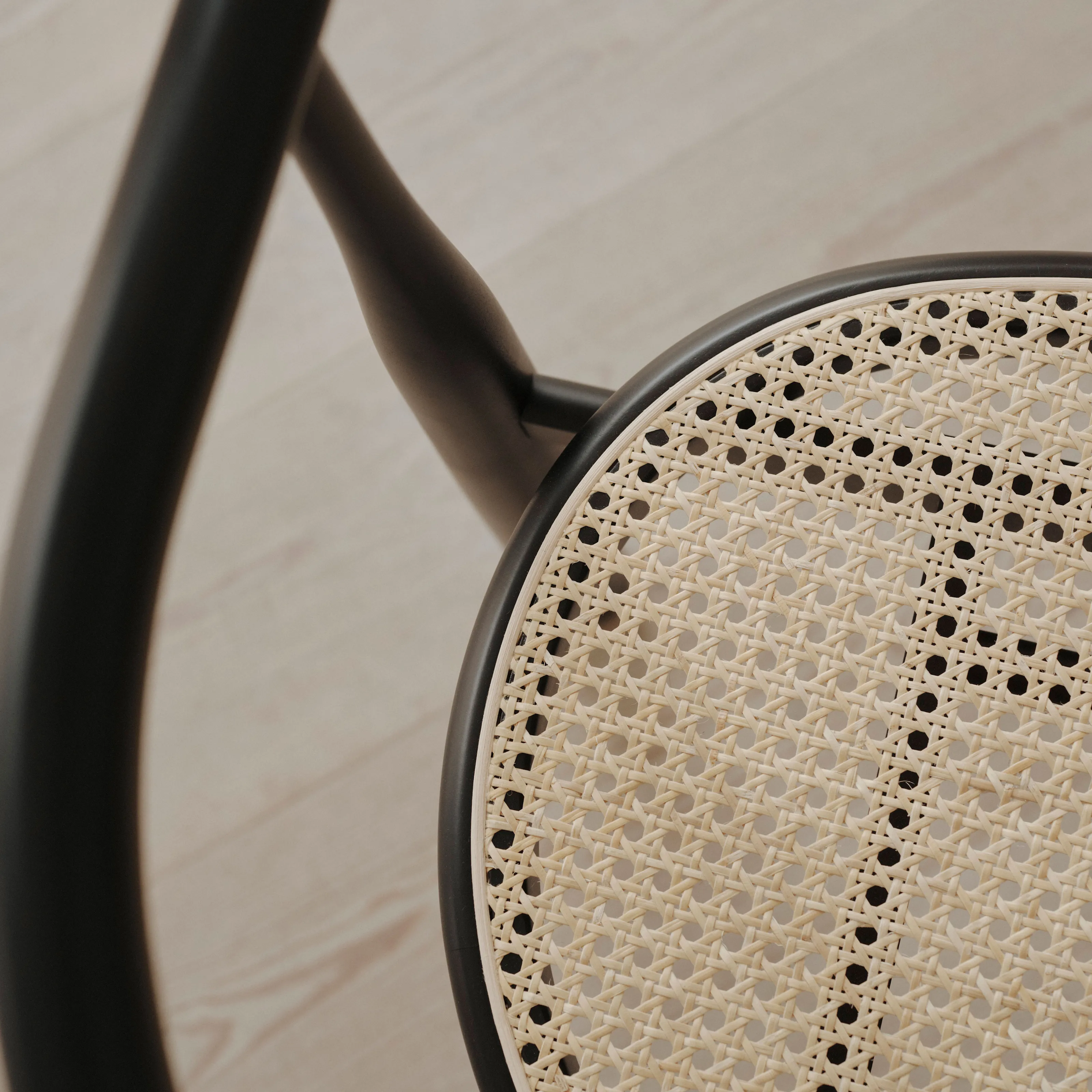 Bukowski chair with french cane - 9