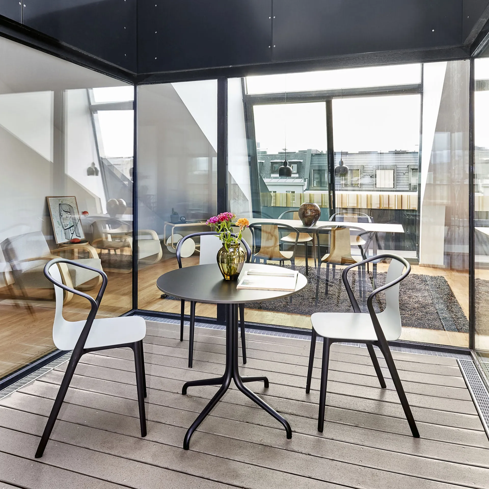 Belleville Round Table Outdoor - Vitra - Ronan & Erwan Bouroullec - NO GA