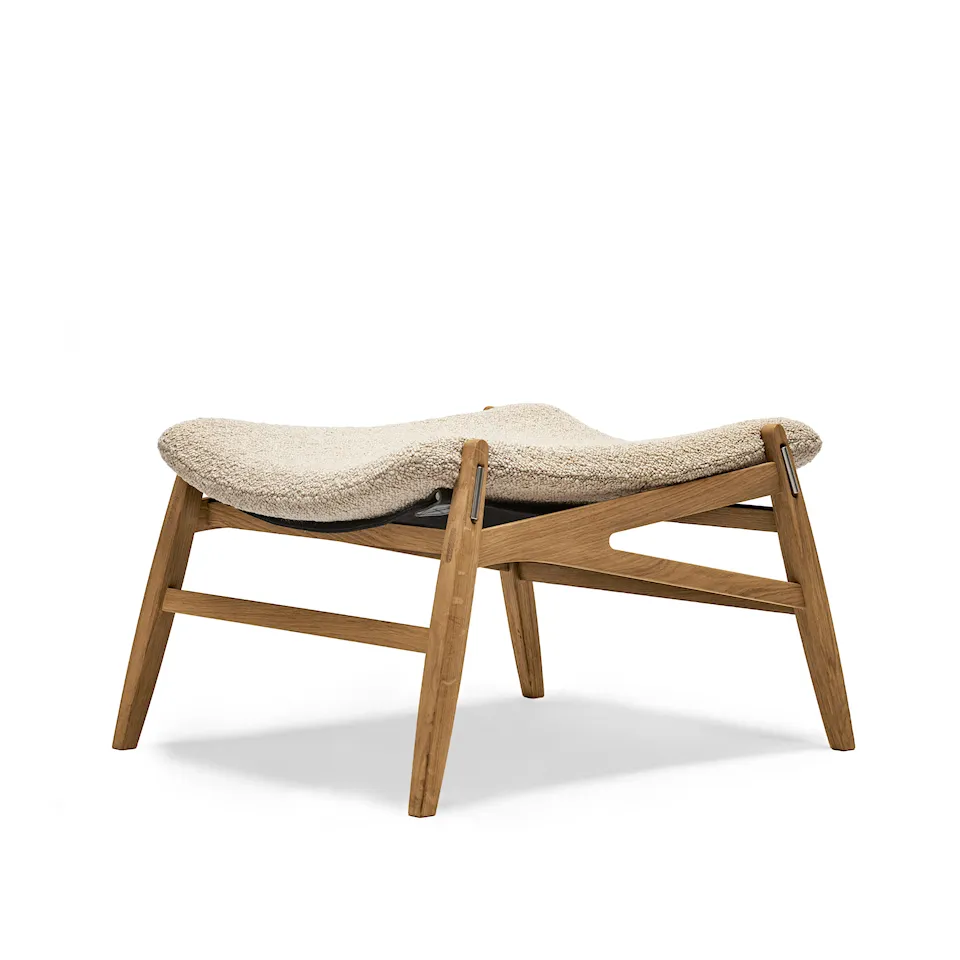 Link Footstool Oak Natural Oil