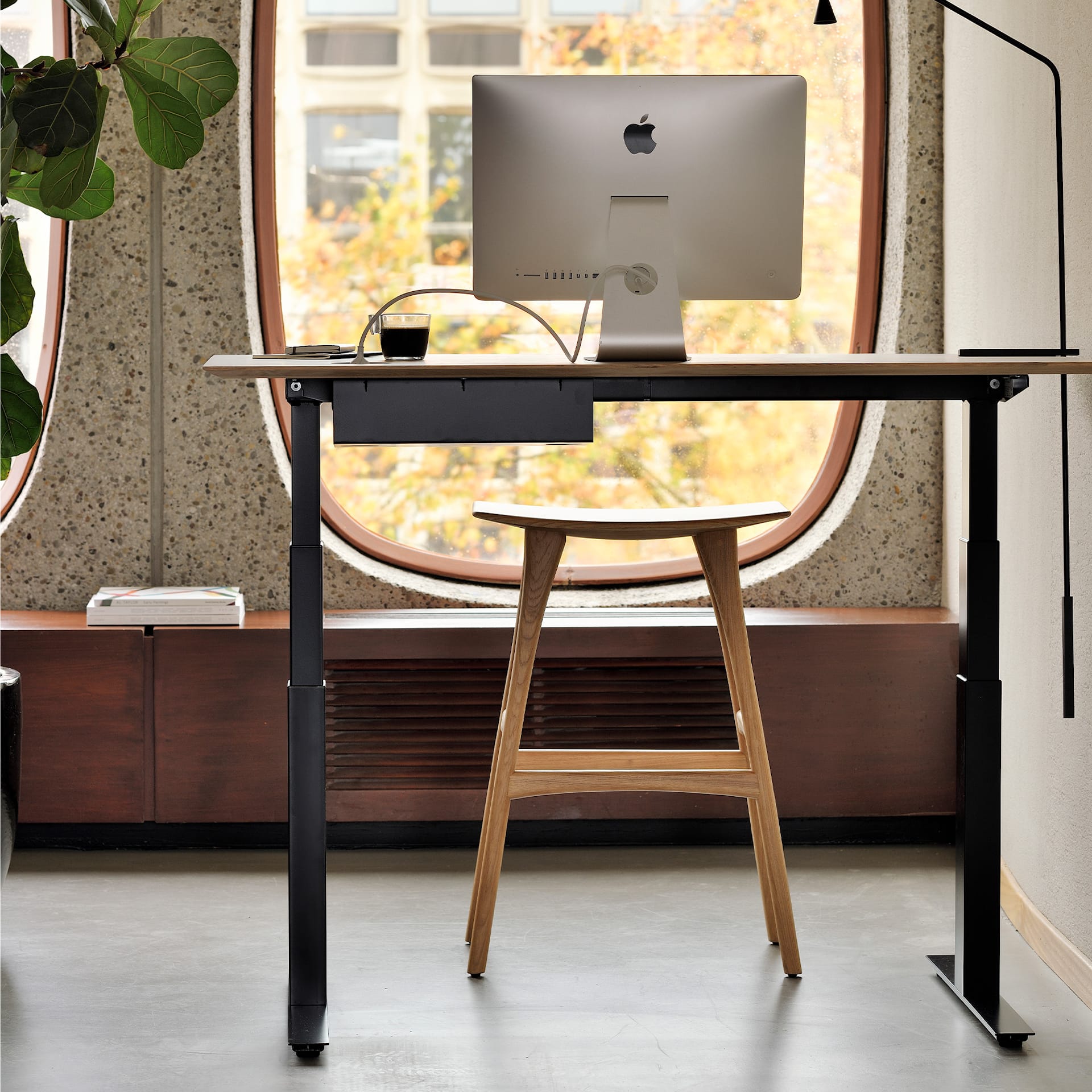 Bok Adjustable Desk Table Top 80 x 160 cm - Ethnicraft - NO GA