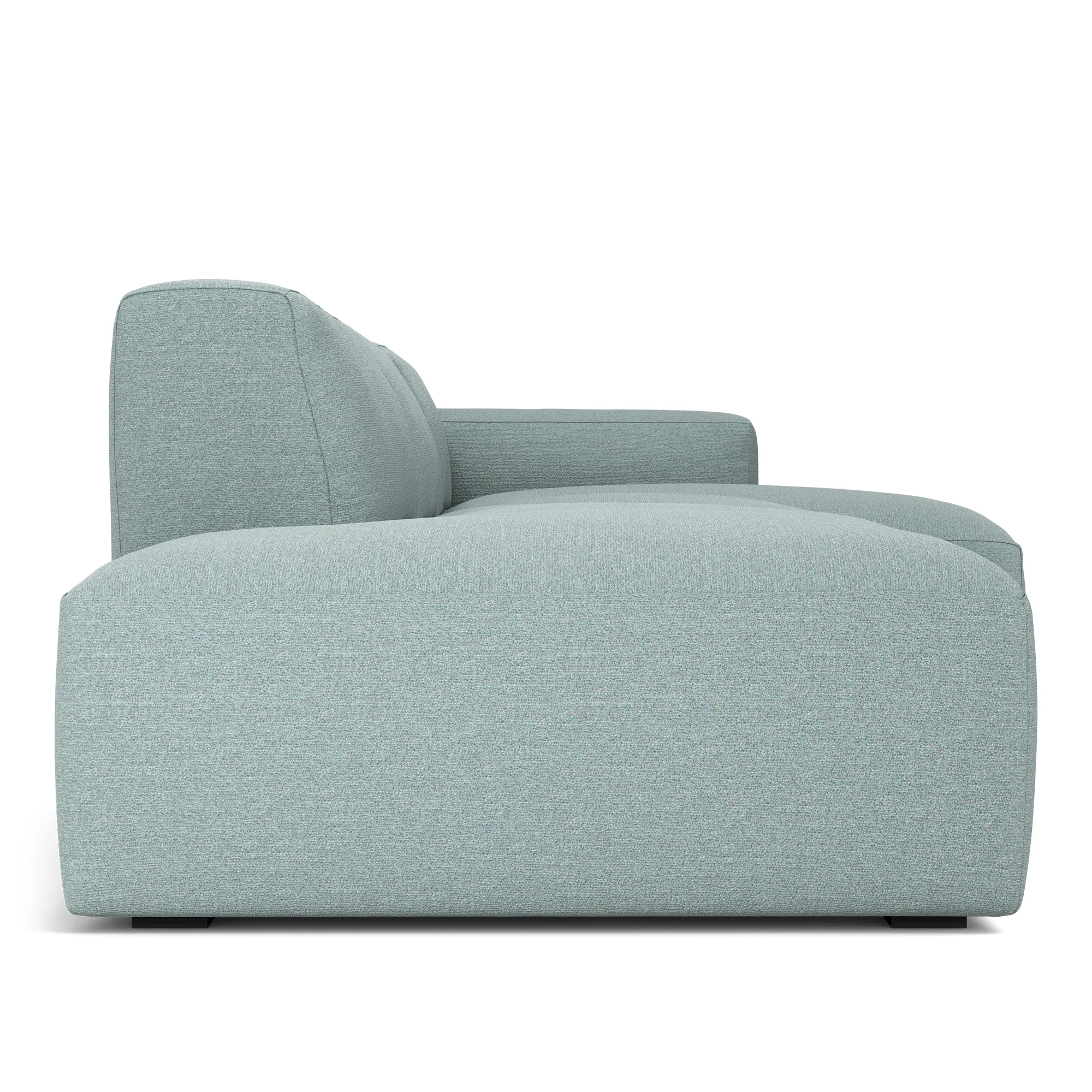 Brick 3-Seater Chaise Lounge Open End Left - 3