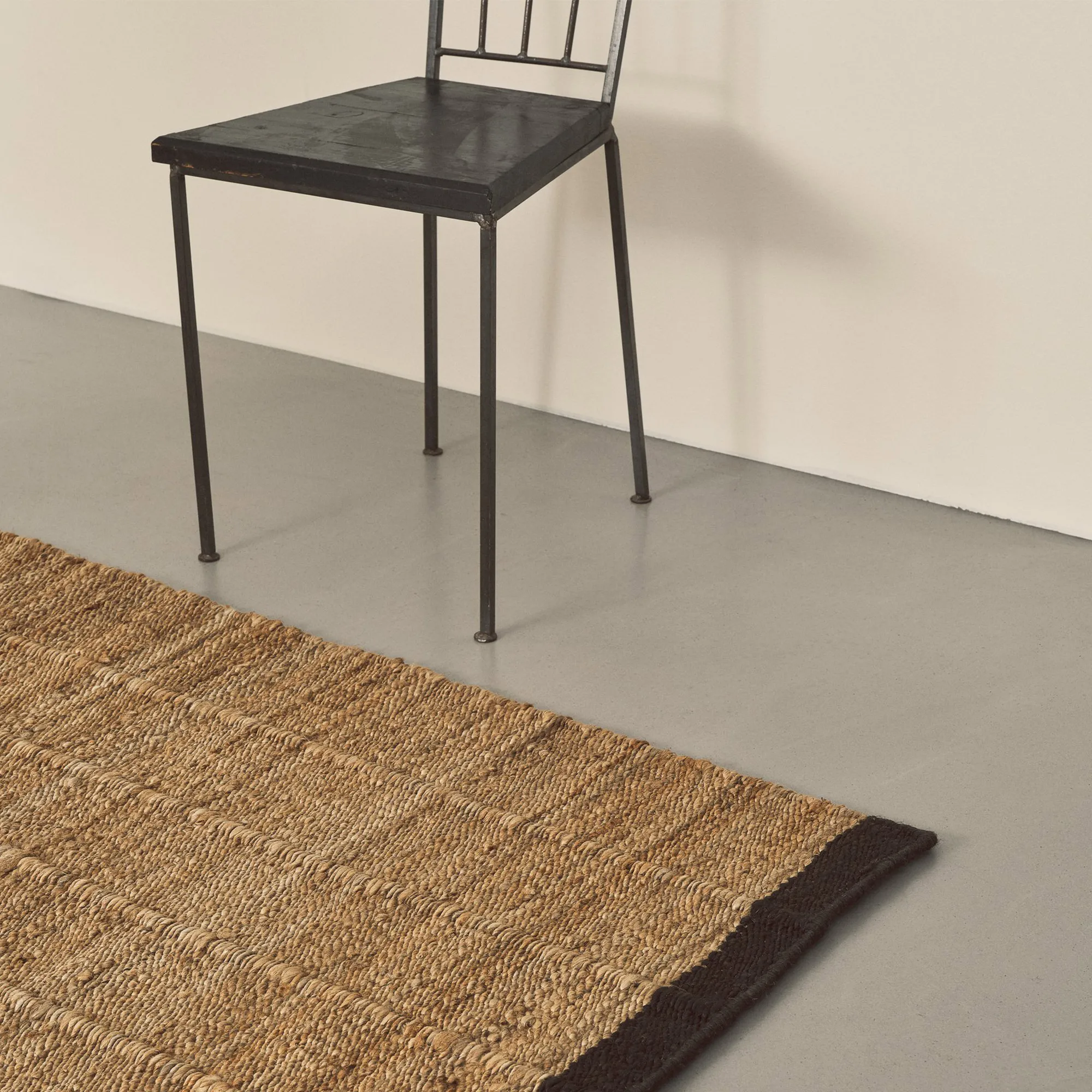 Jute Runner Black jute tapijt - 3