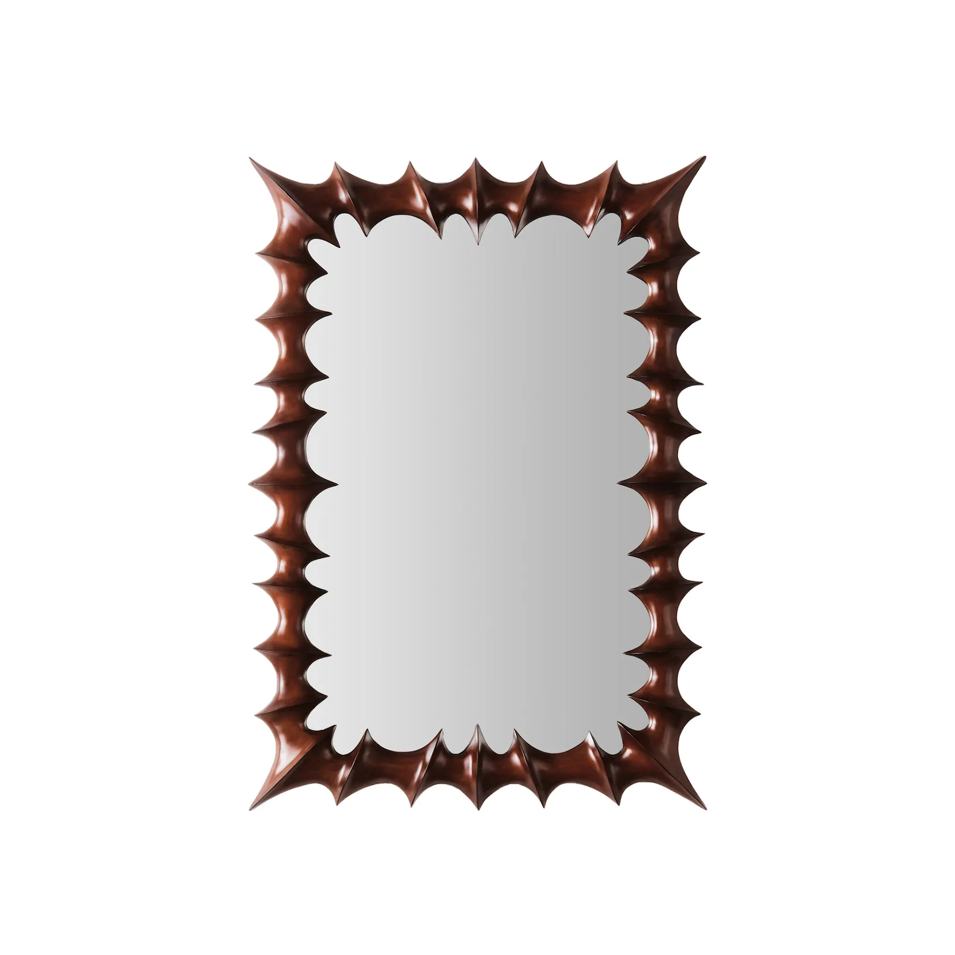 Brutalist Mirror Small Natural - Dusty Deco - NO GA