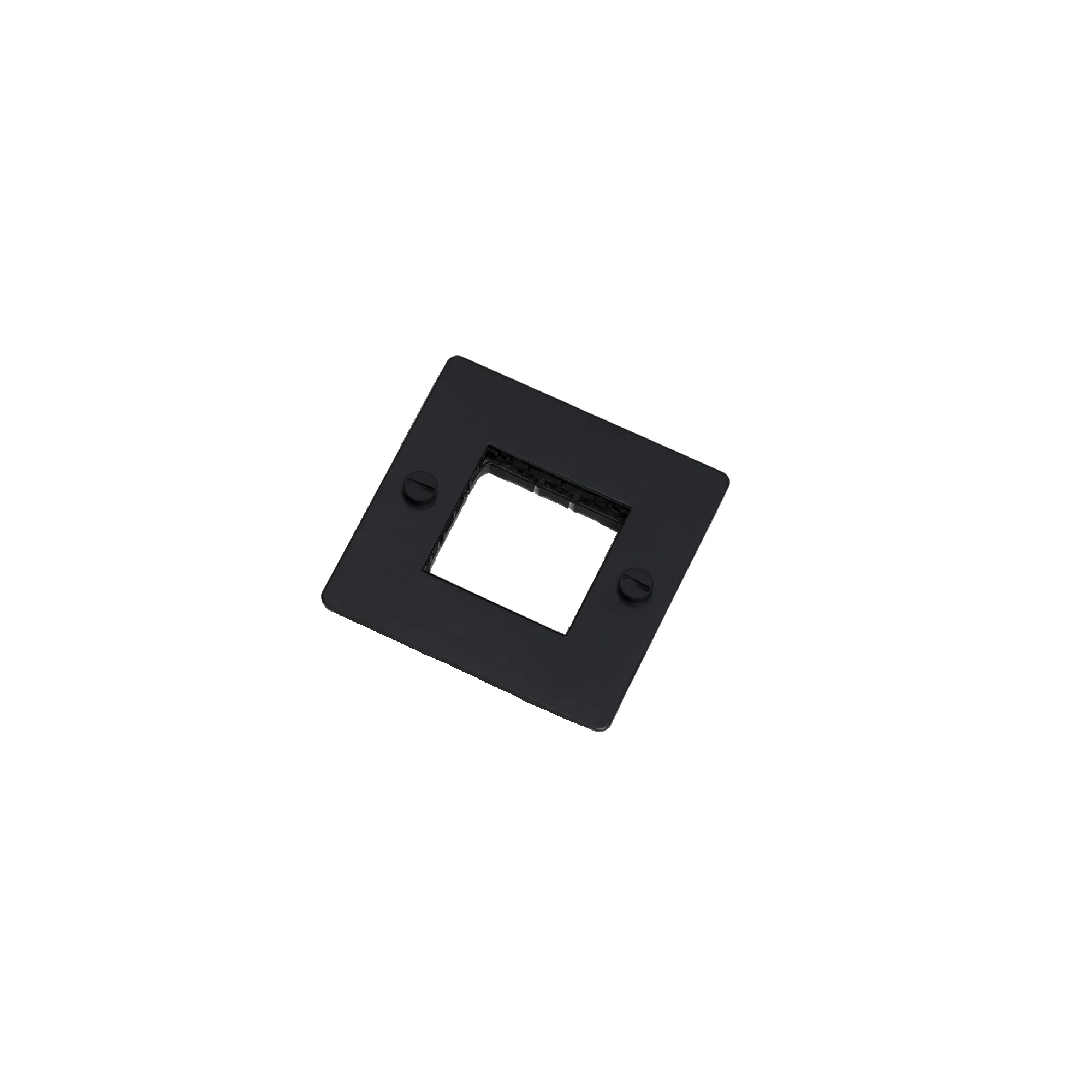 1G Wall Plate Horizontal No Infills - 1