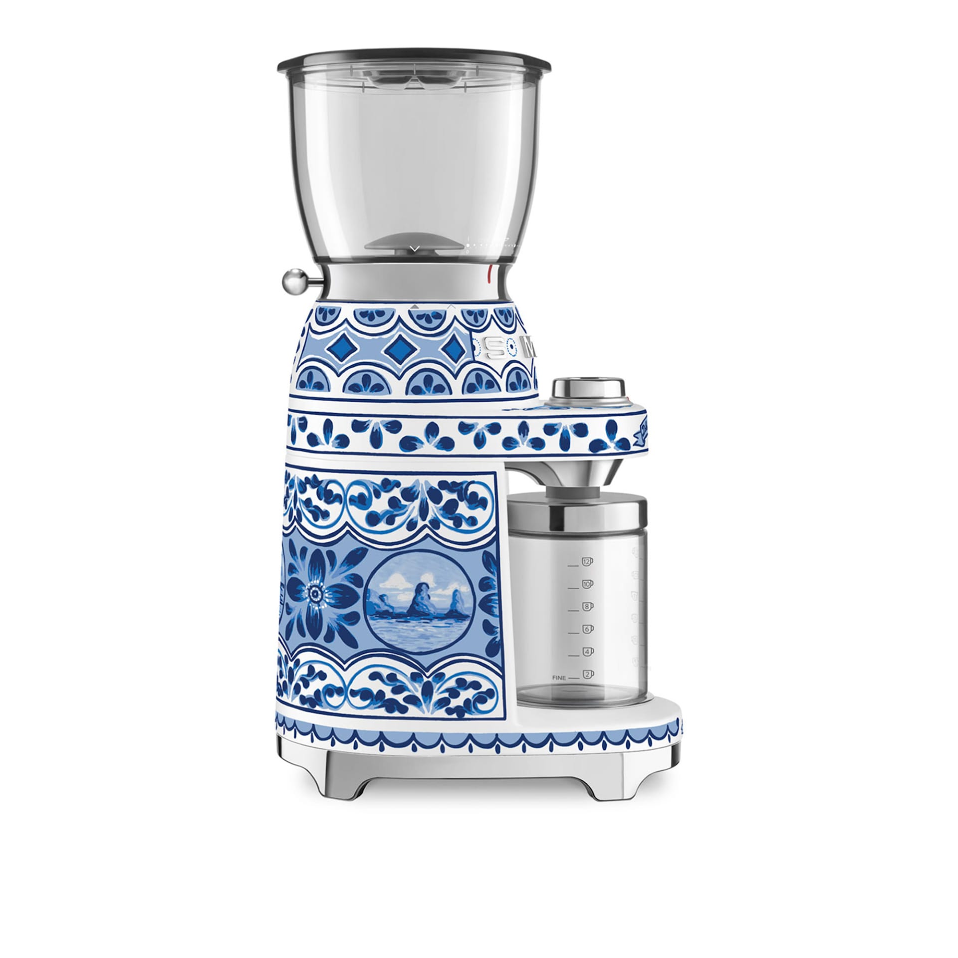 Smeg Coffee Grinder Dolce&Gabbana Blue - Smeg - NO GA
