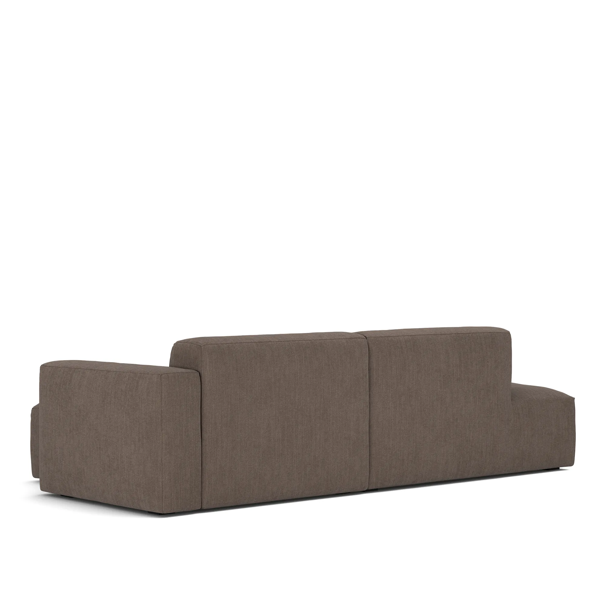 Brick 2-Seater Chaise Lounge Open End Left - 7