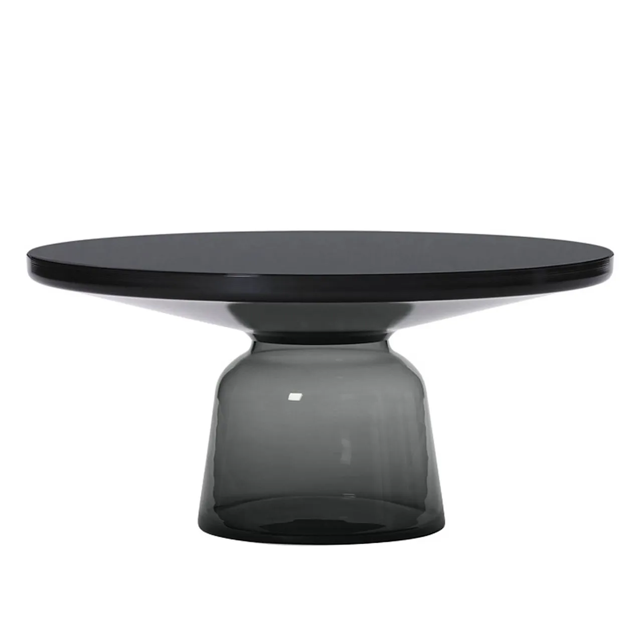 Bell Coffee Table, Svart topp, Quartz Grey