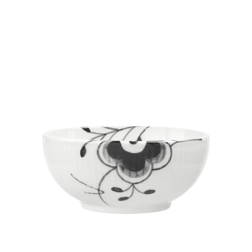 Black Fluted Mega Bowl 24 cl