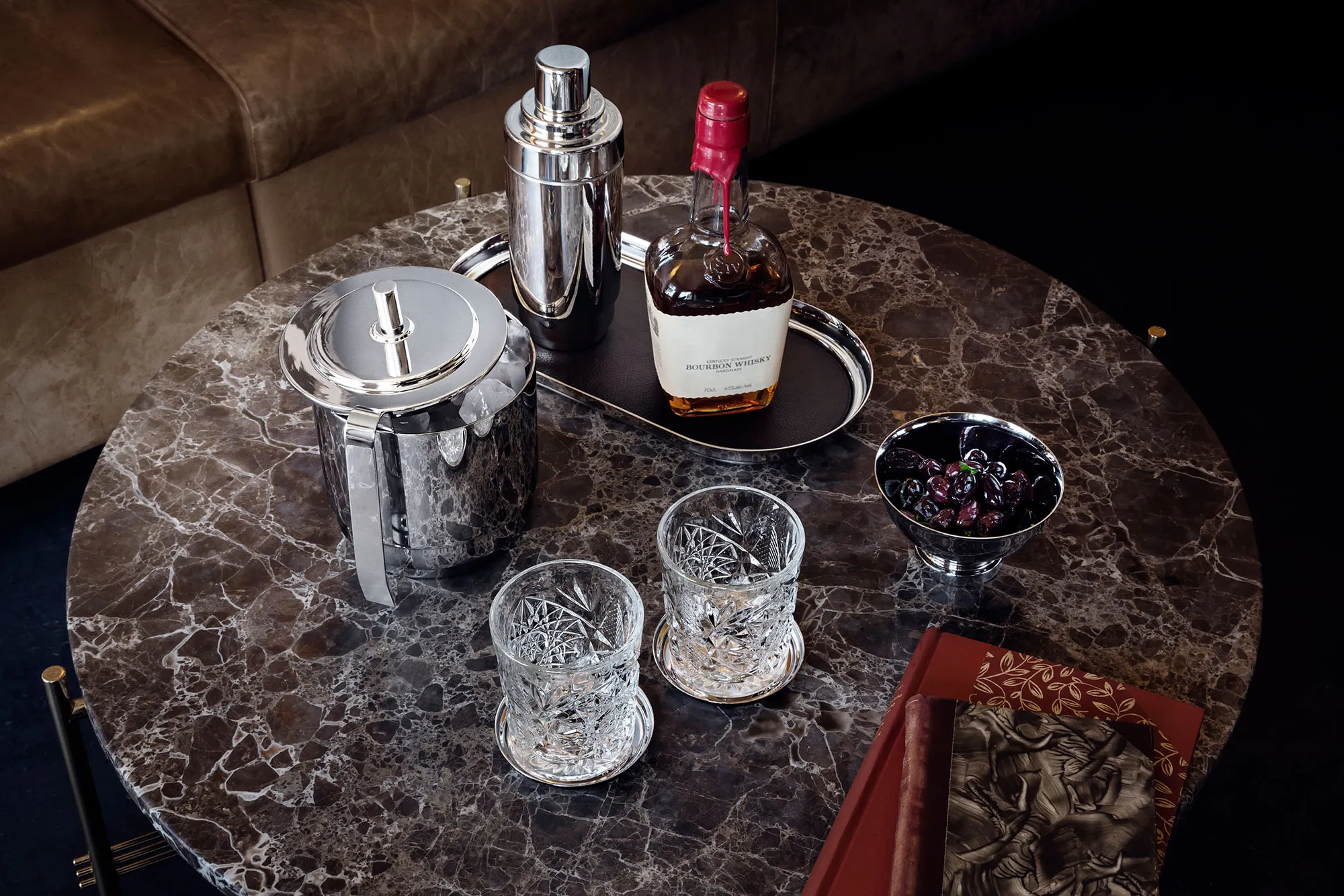 Manhattan Ice Bucket & Tong - 2