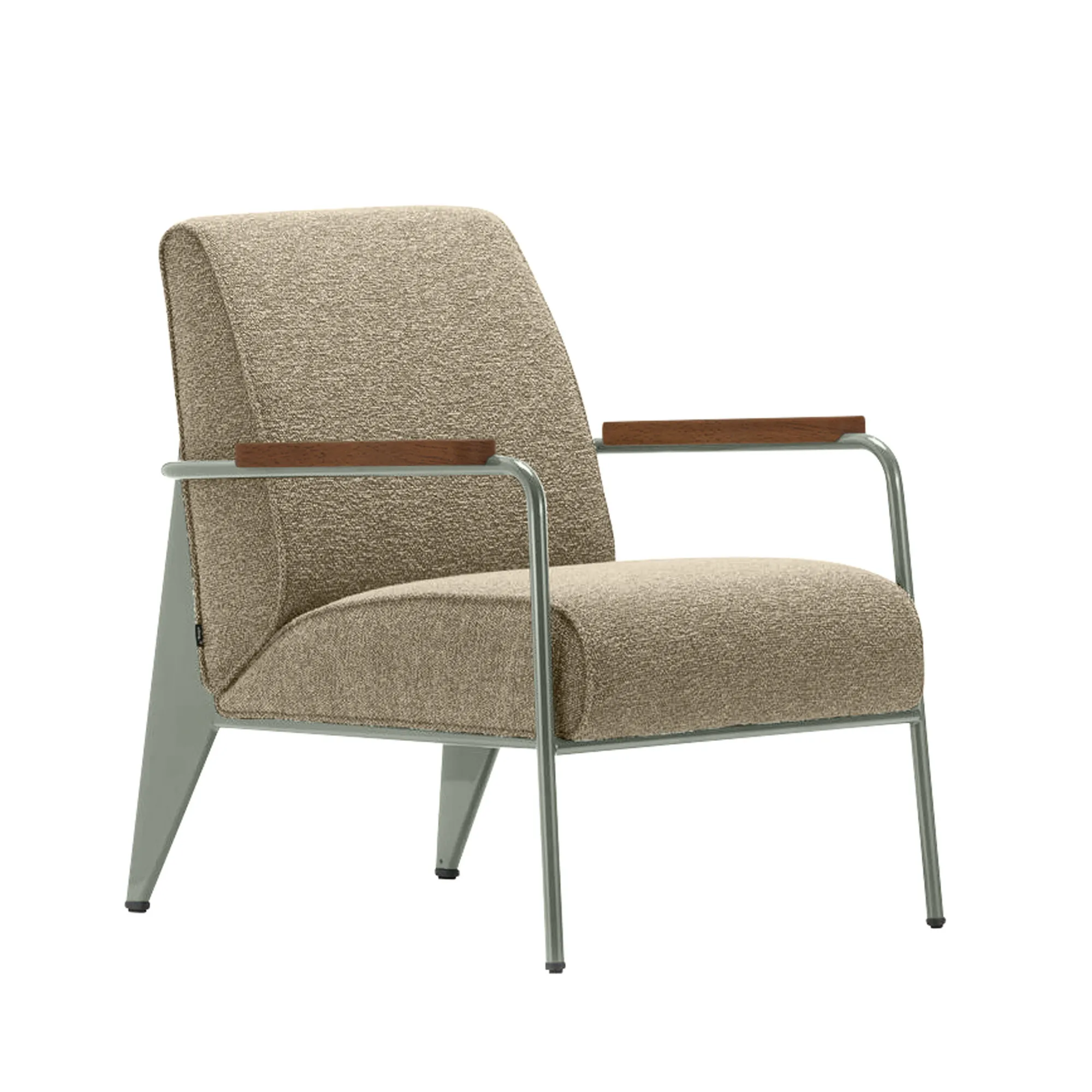 Fauteuil de Salon Armchair Prouvé Gris Vermeer