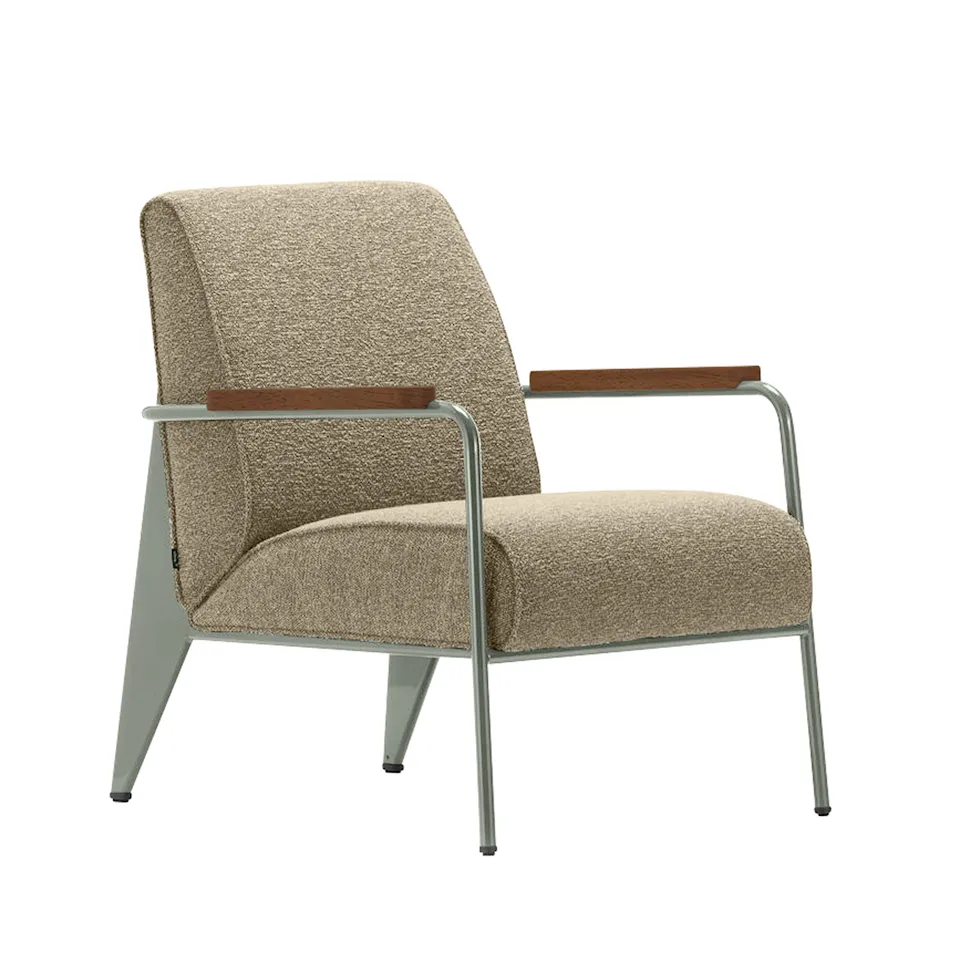 Fauteuil de Salon nojatuoli Prouvé Gris Vermeer