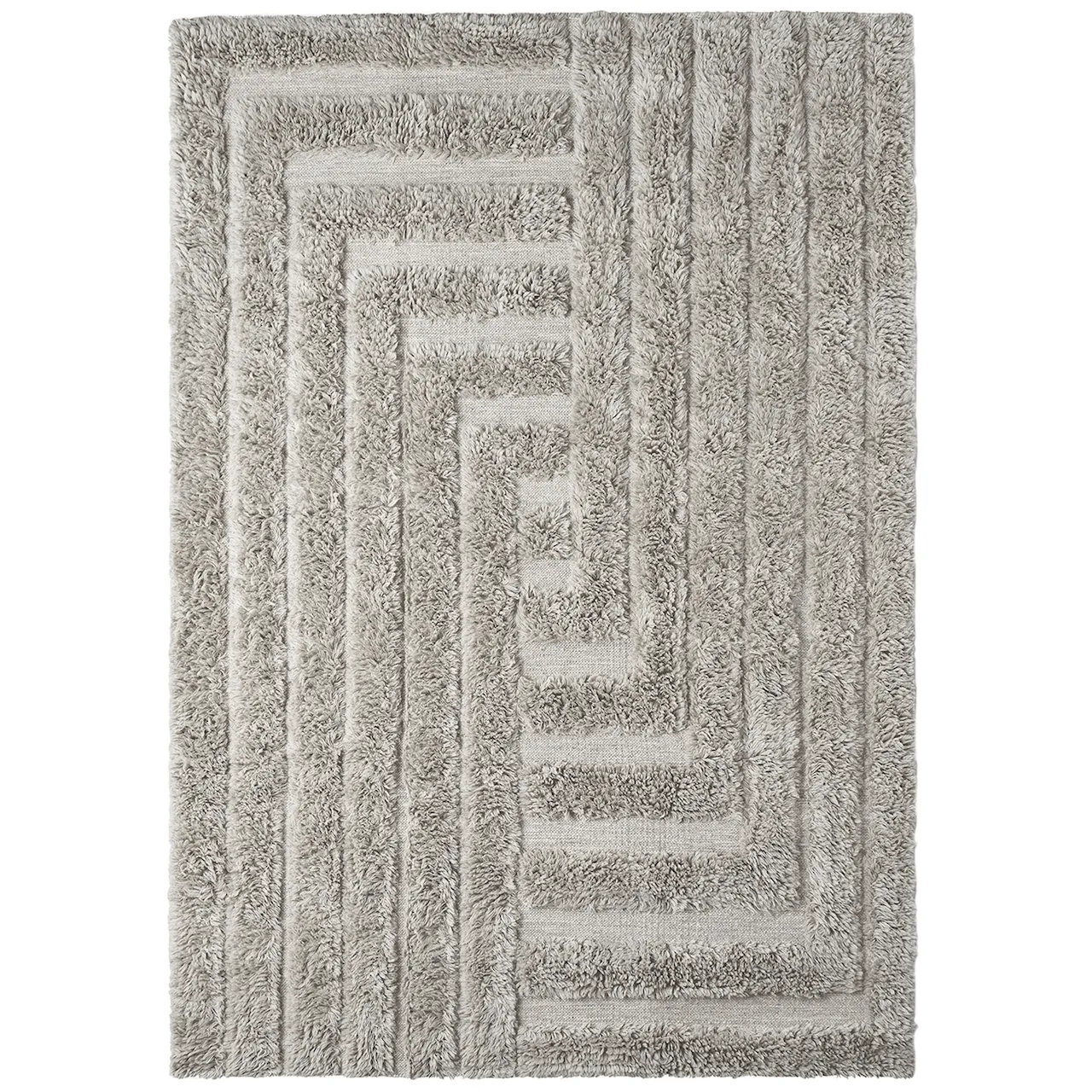 DD Shaggy Labyrinth Grey 200 X 300