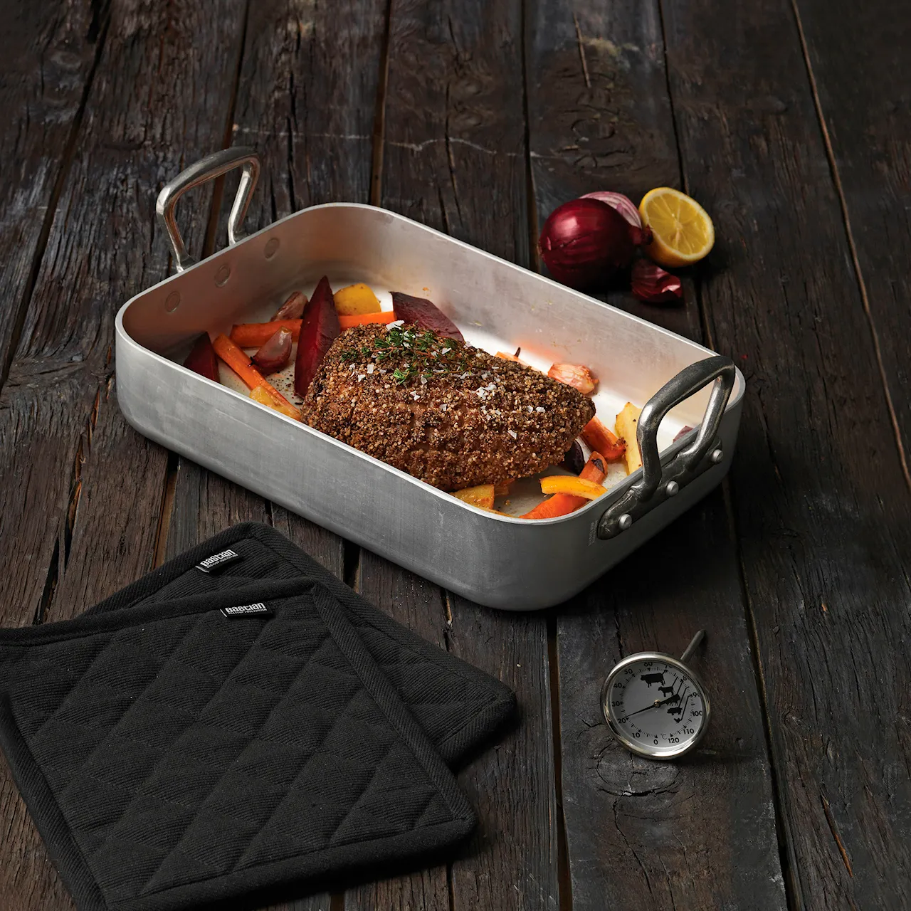 Roasting Pan Pro-Alu Aluminium/Iron