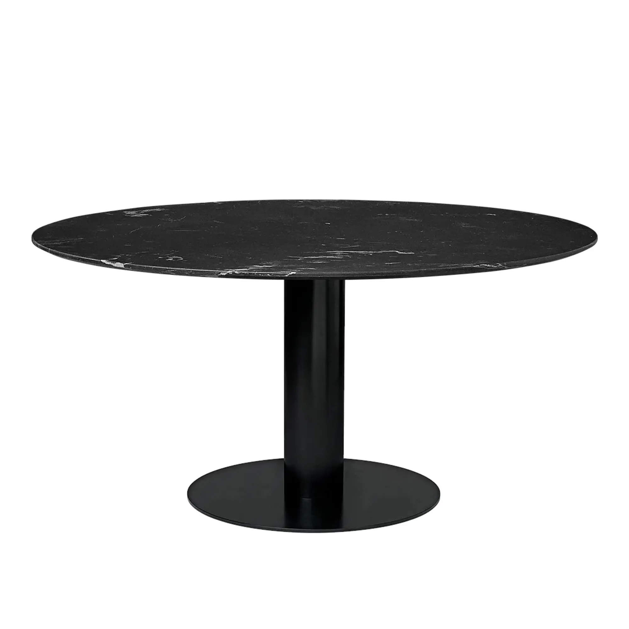 GUBI 2.0 ruokapöytä Ø150 cm musta - 1