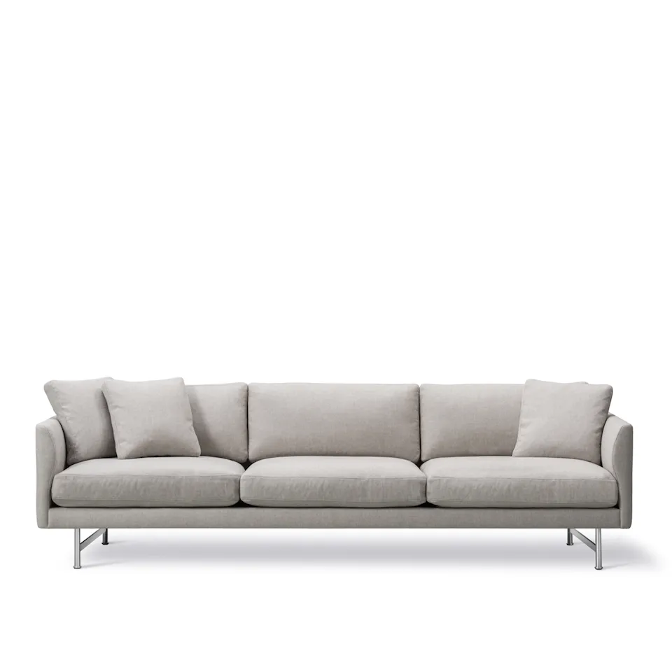 Calmo 3-Seater Sofa Matt Chrome