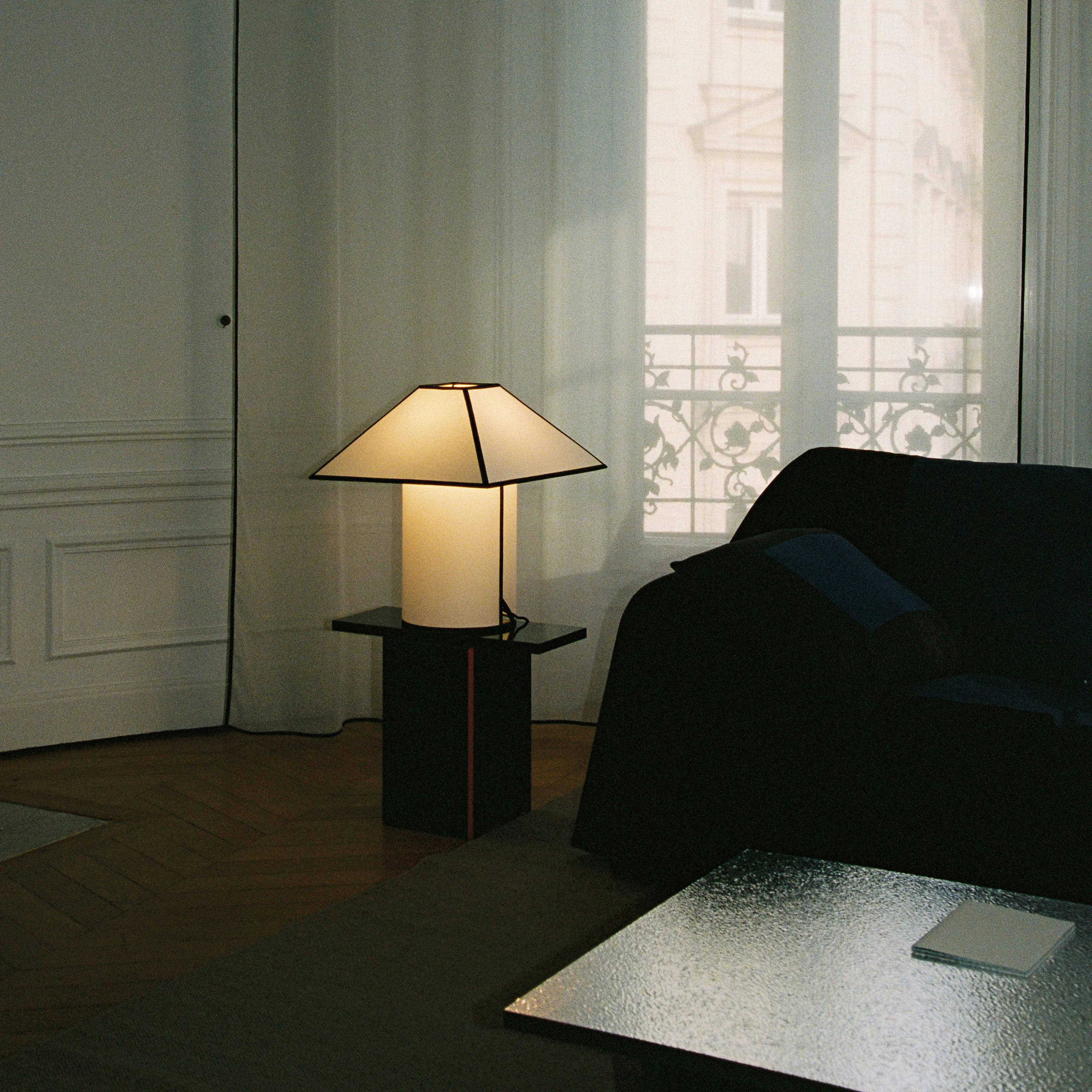 Ava Pyramid Table Lamp - 12