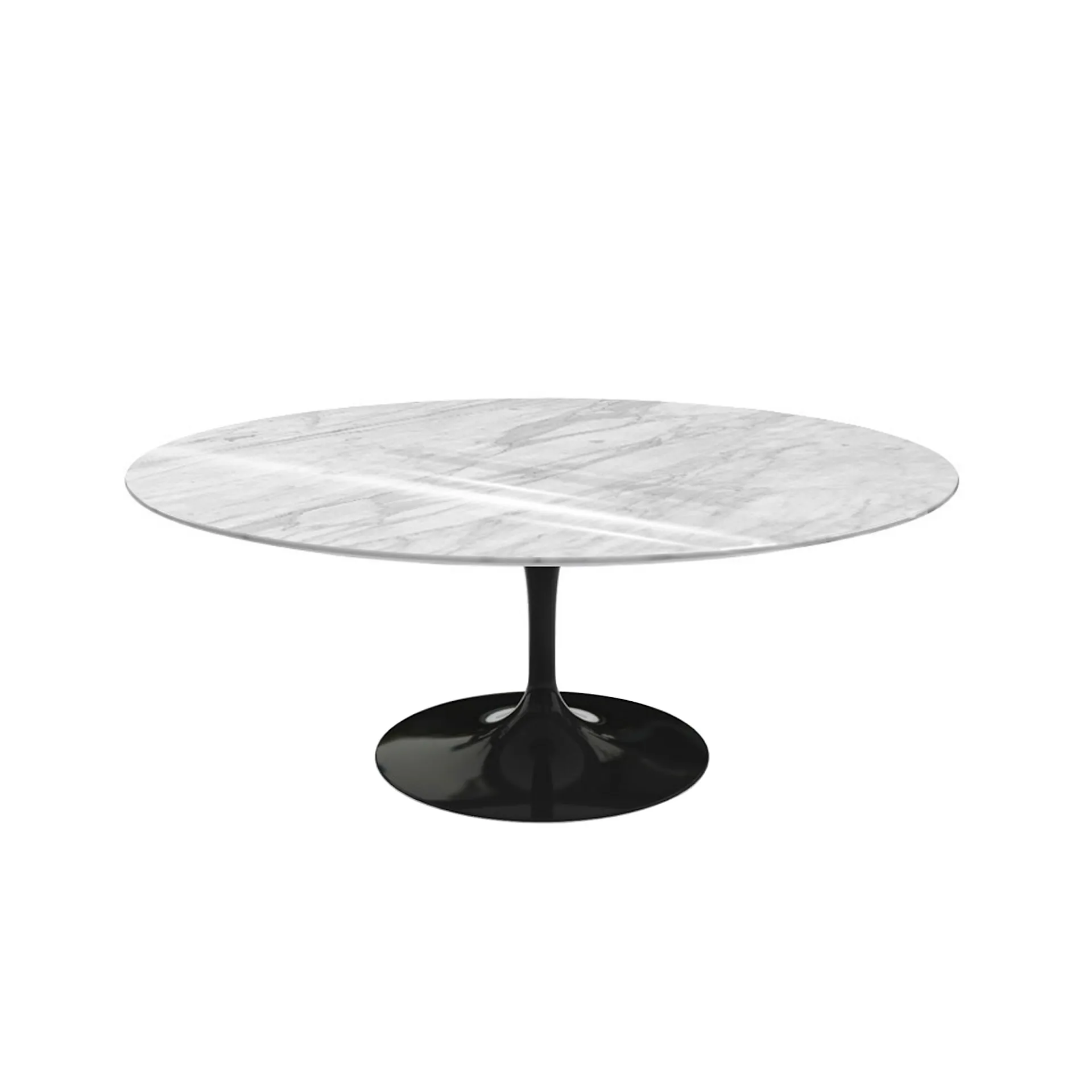 Saarinen Oval Coffee Table - Black - Knoll - Eero Saarinen - NO GA