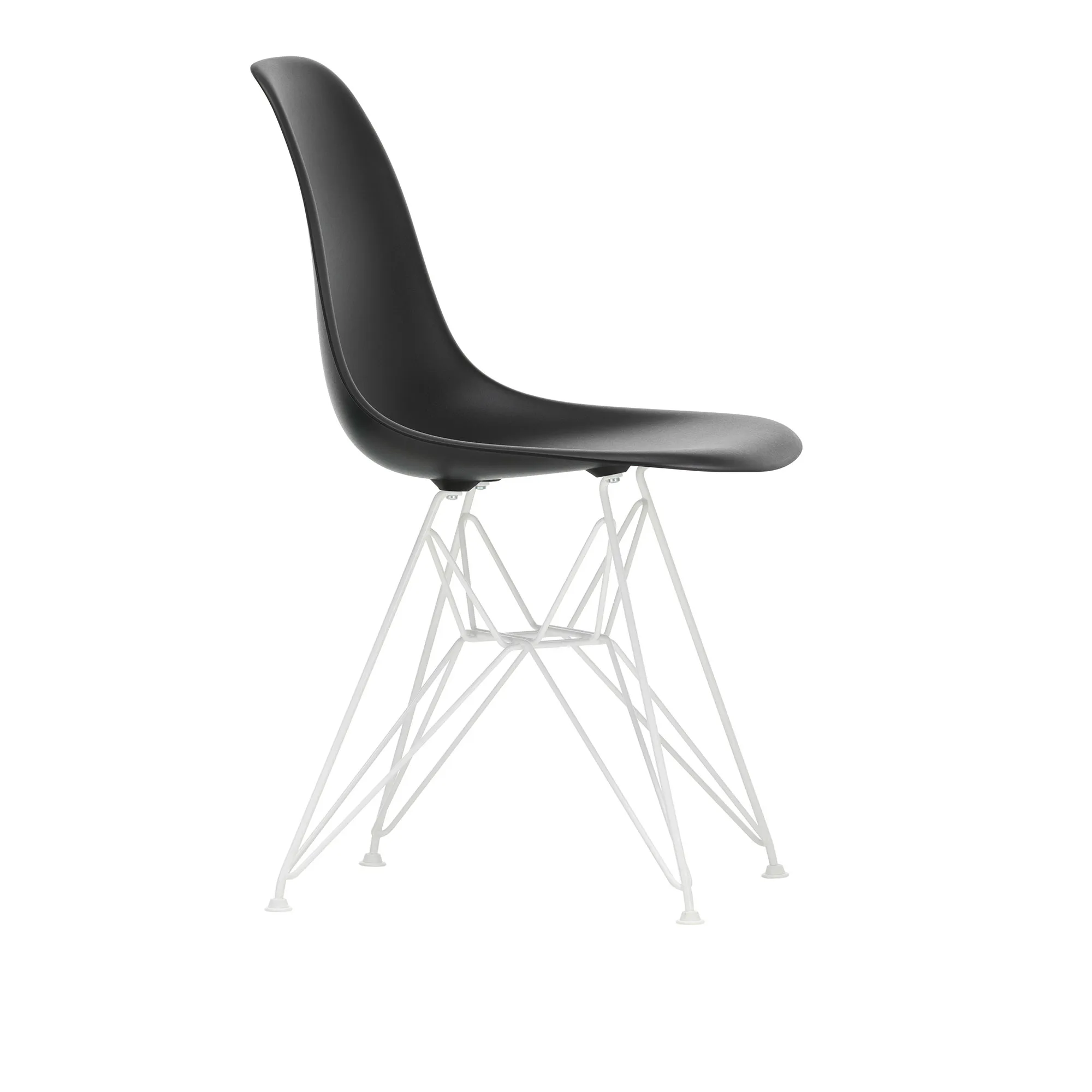 Eames RE Plastic Chair DSR stoel White - 1