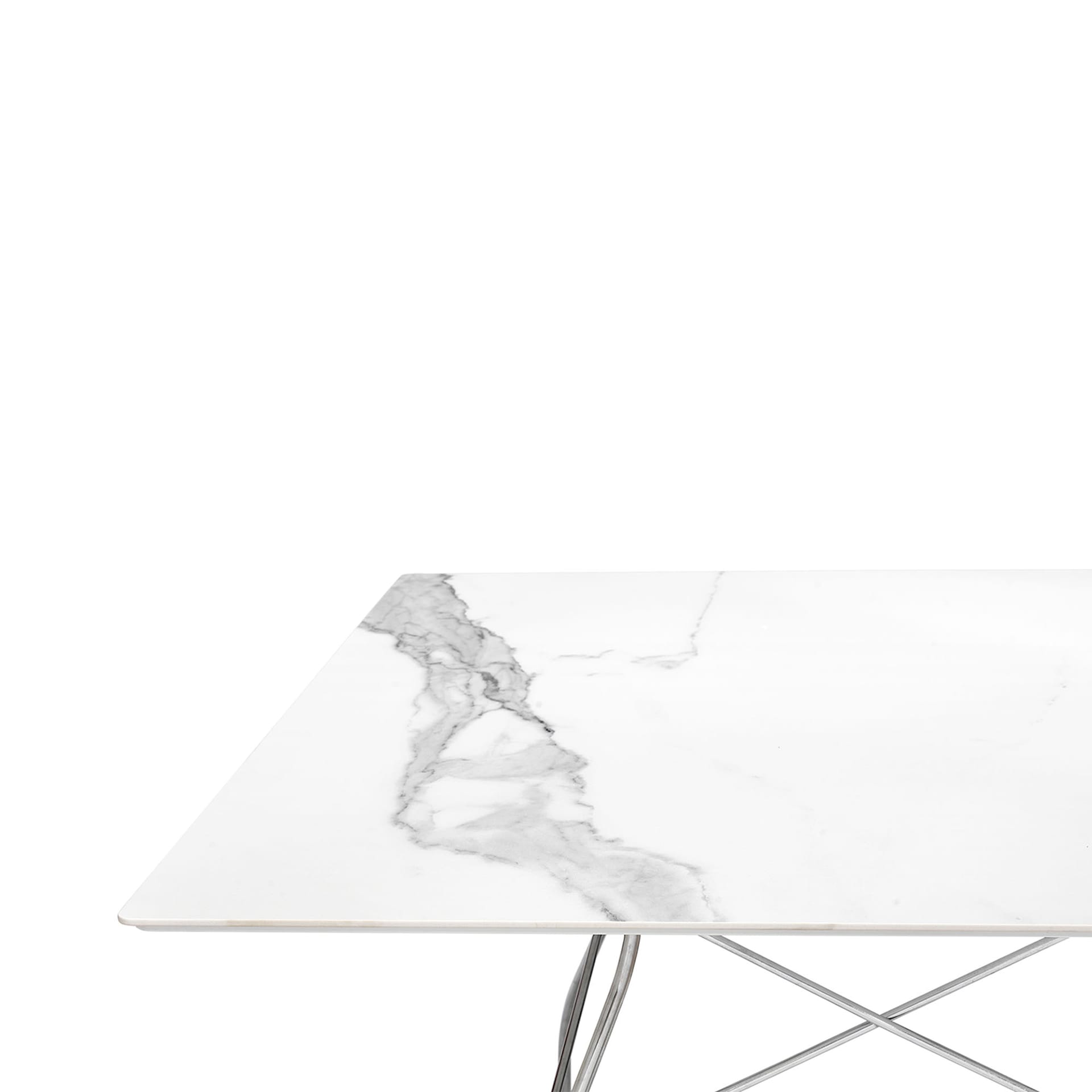Glossy Square Table - Kartell - Antonio Citterio - NO GA