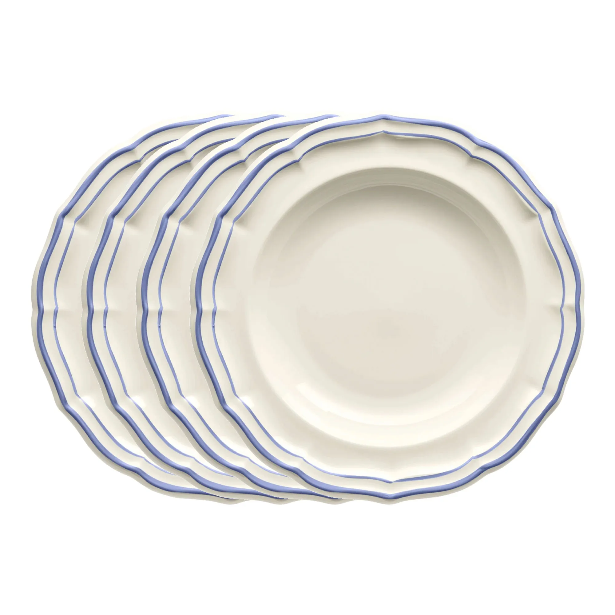 Filet djup tallrik 4-pack - 3
