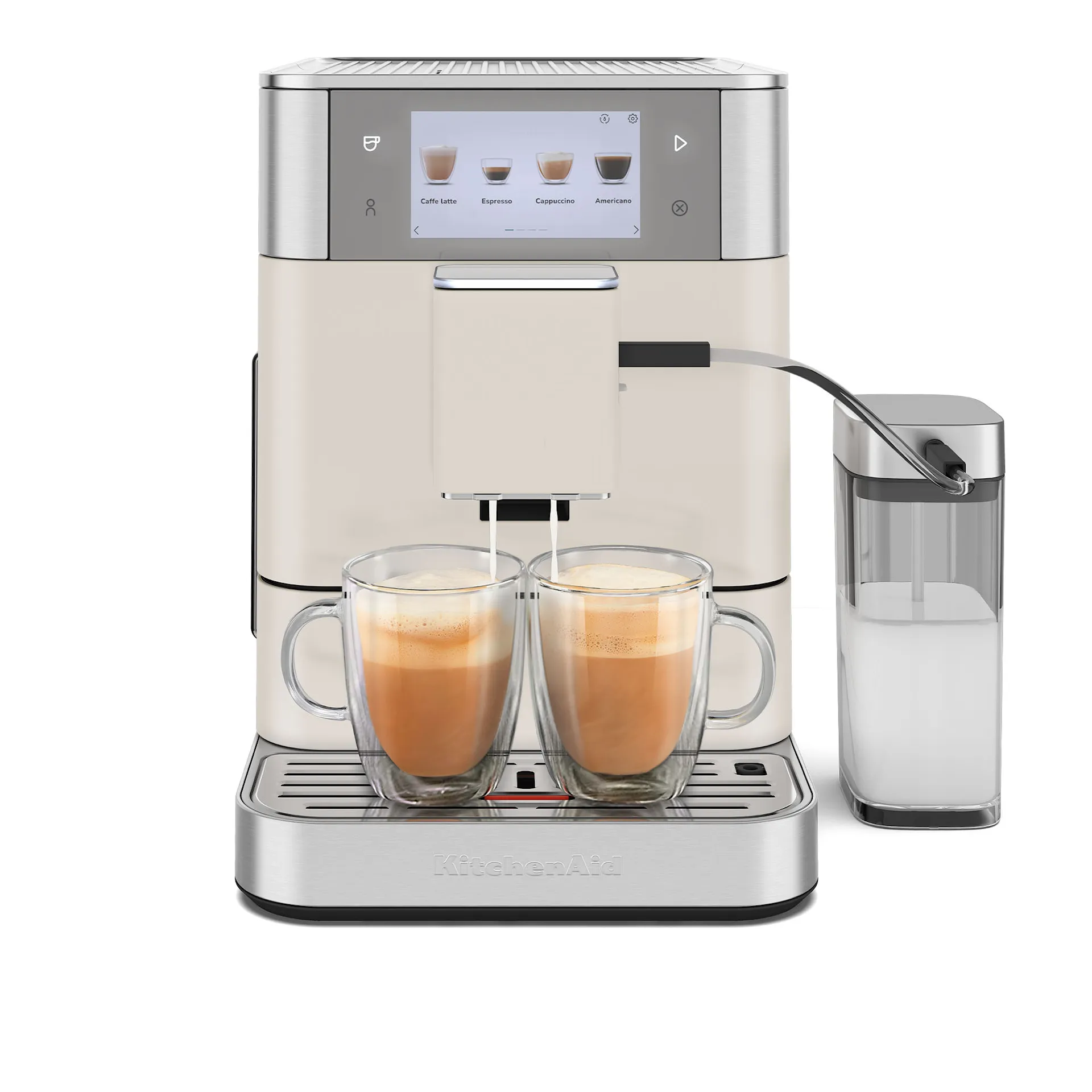 Fully automatic espresso machine KF8 porcelain white 5KES8558EPL - KitchenAid - NO GA