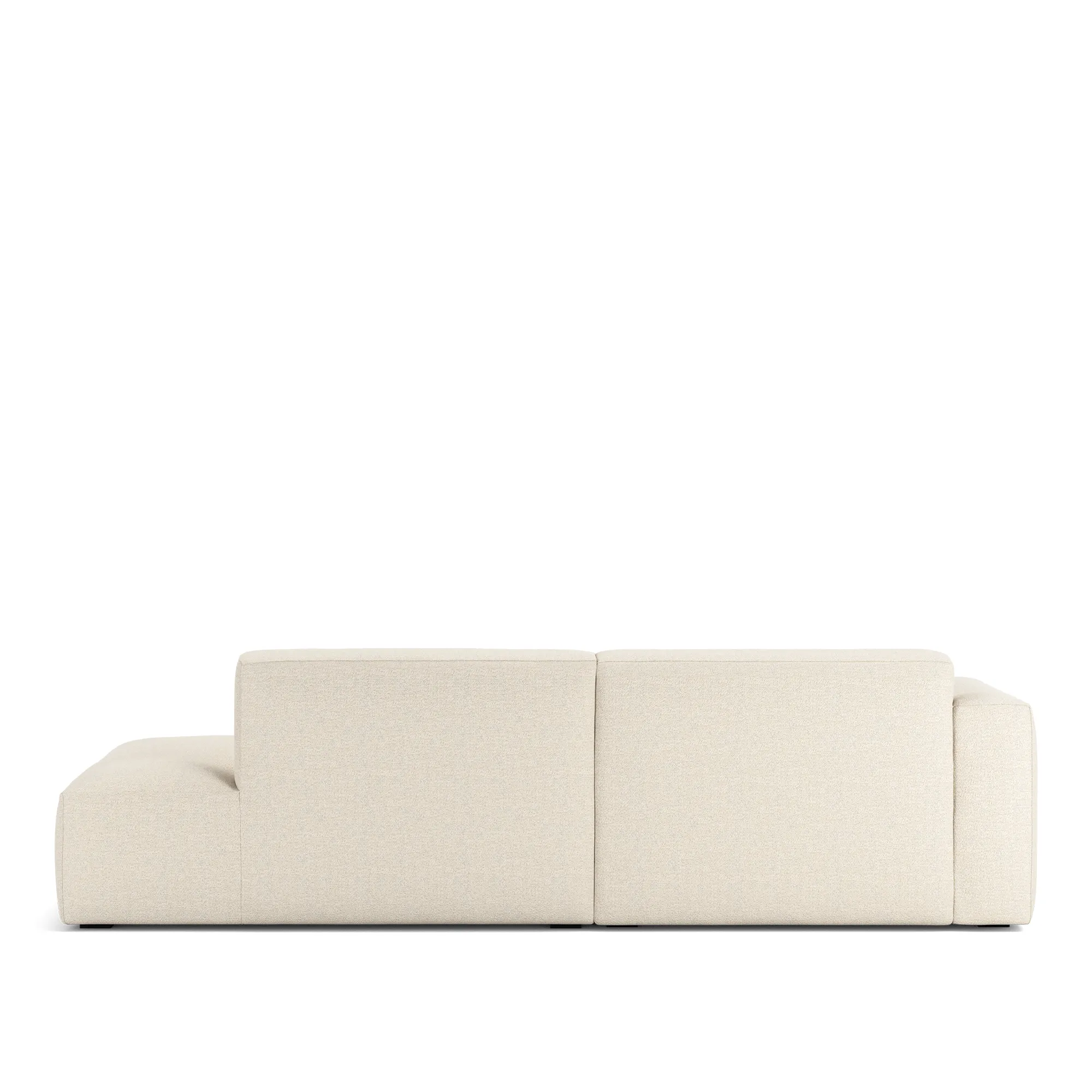 Brick 2-Seater Chaise Lounge Open End Right - 6
